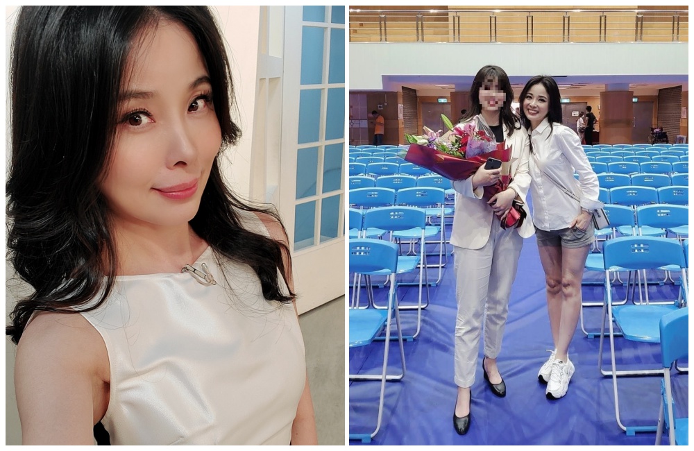 呂文婉在節目上大爆自己「身上沒錢」，女兒看到存摺上的數字也傻眼。（翻攝自呂文婉臉書）