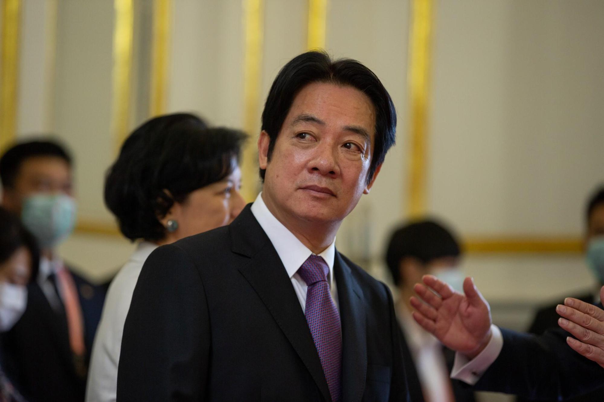 副總統賴清德今天批評馬前總統不應該還活在過去,製造恐慌「這比戰爭還恐怖啊!」。(資料照,總統府提供)