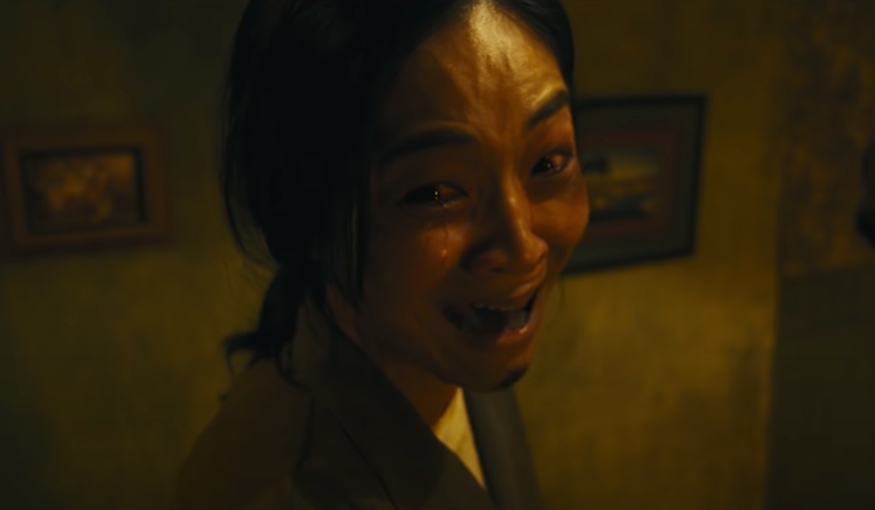 陳雪甄飾演「阿姨」讓九把刀直呼演的超好超邪門。（翻攝自華影國際YouTube頻道）