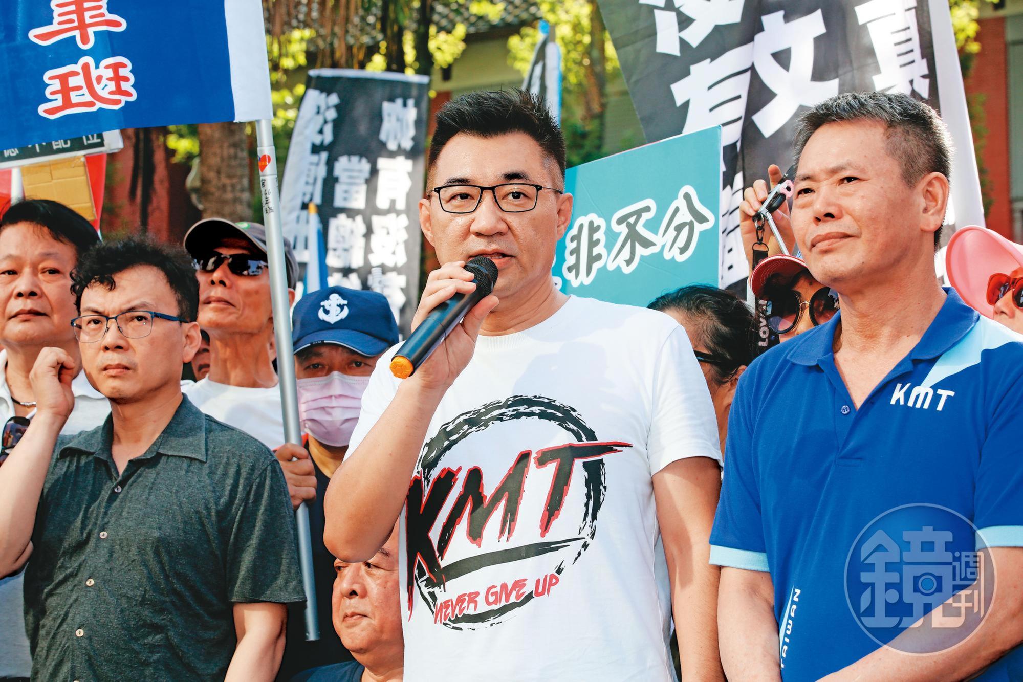 一場擬串聯藍營14縣市長普篩的烏龍事件,意外讓江啟臣的黨魁威信再度受損。