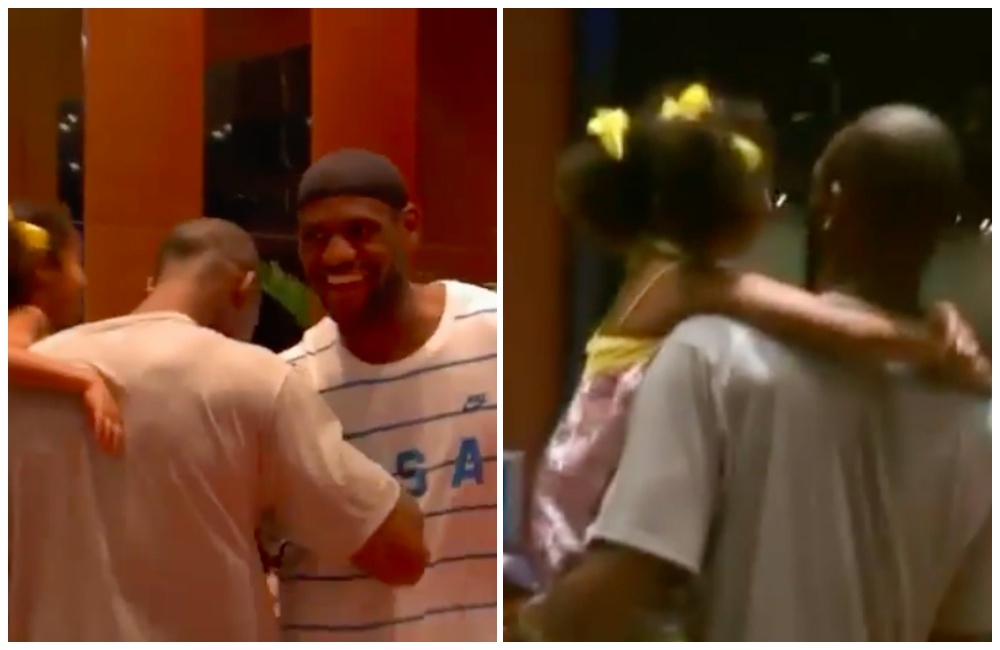 詹姆斯po出一段12年前為科比慶祝30歲生日的影片。（翻攝自kingjames Instagram）