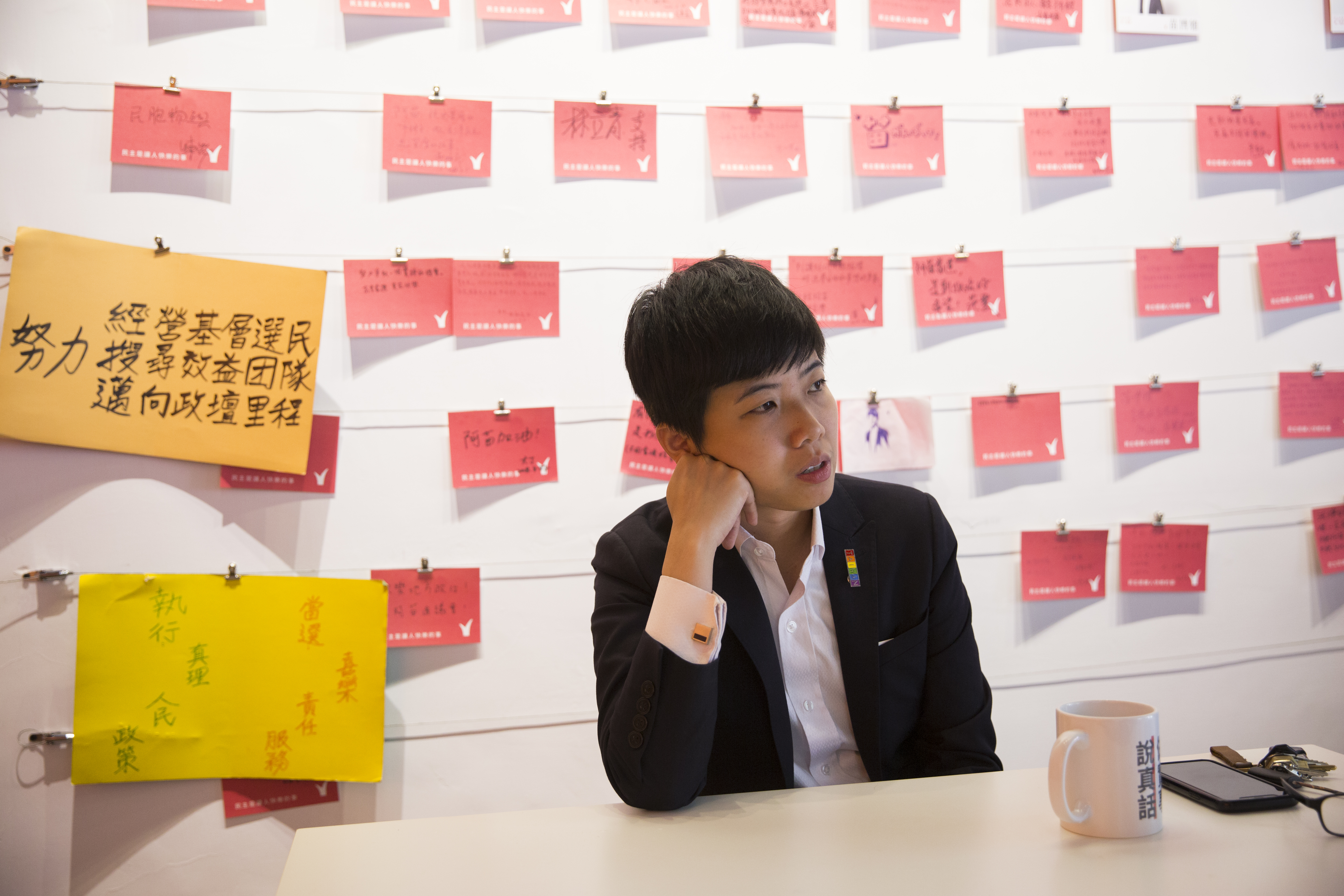 劉仕傑扯社民黨「組織真空狀態」，讓苗博雅相當不滿，直言請友黨黨員別再消費社民黨，無端對本黨做出錯誤不實評論。（本刊資料照）