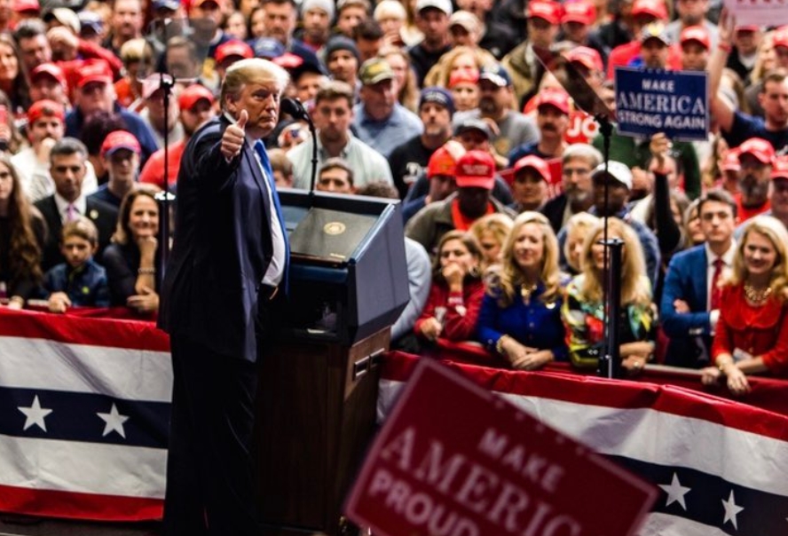 美國銀行前高級副總裁吳明德認為，TikTok提告無非是要干擾總統大選。（翻攝自川普推特）