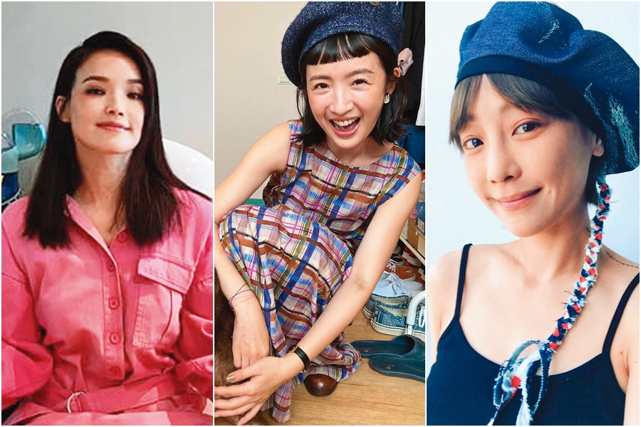 不少女星也是轉了一圈，才發現原來對的男伴就在身邊。（翻攝自舒淇臉書、林依晨IG、謝欣穎臉書）