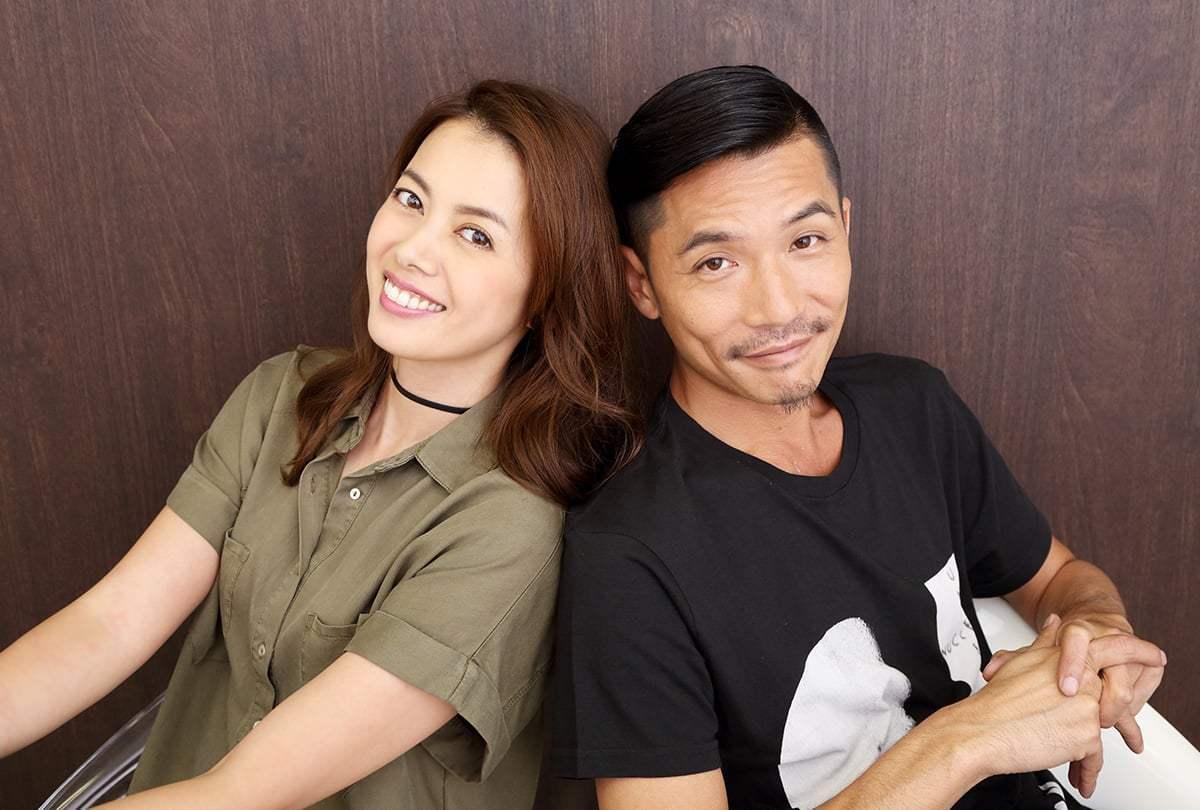 日本饒舌歌手Zeebra(右)與模特兒中林美和結婚18年,婚姻亮紅燈。(翻攝自mamastar)