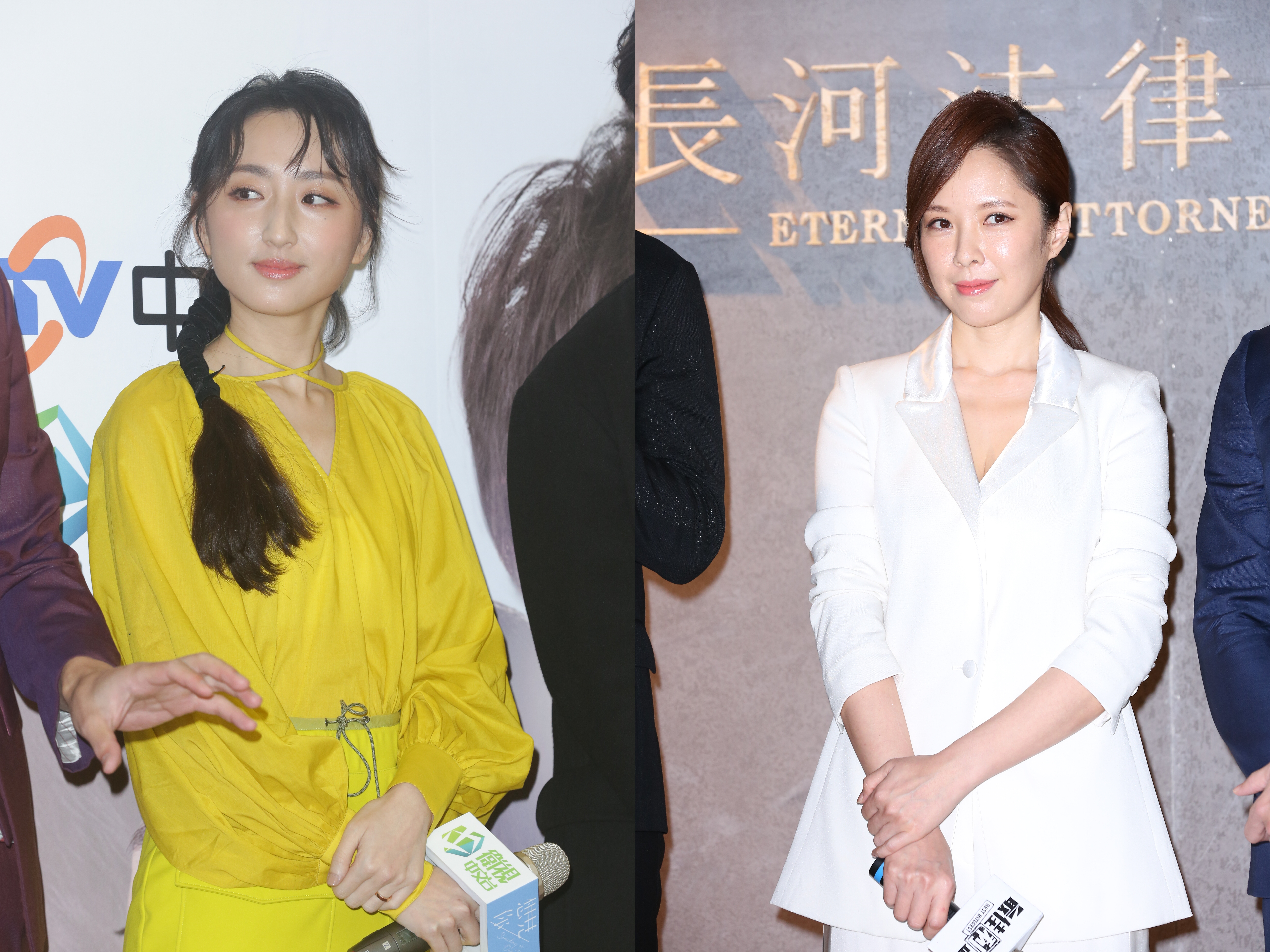 柯佳嬿（左）和天心（右）是金鐘常客，今年再度對頭展開 廝殺。（本刊資料照）