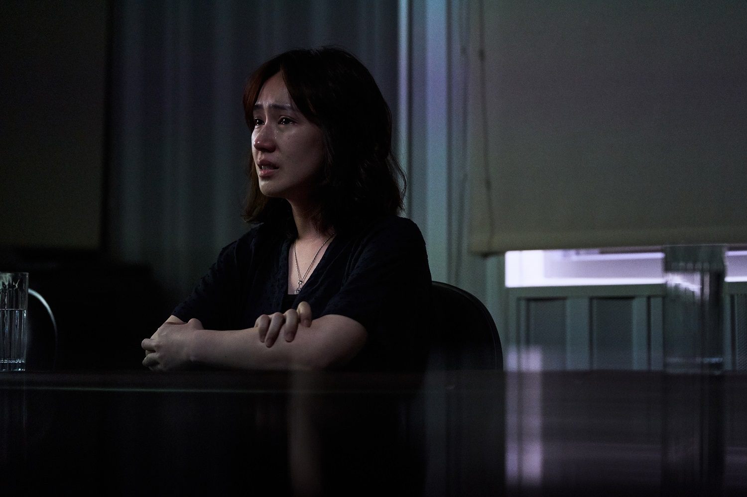 黃瀞怡（小薰）得知入圍金鐘獎，她謝謝評審、謝謝《追兇500天》的劇組。（七十六号原子提供）