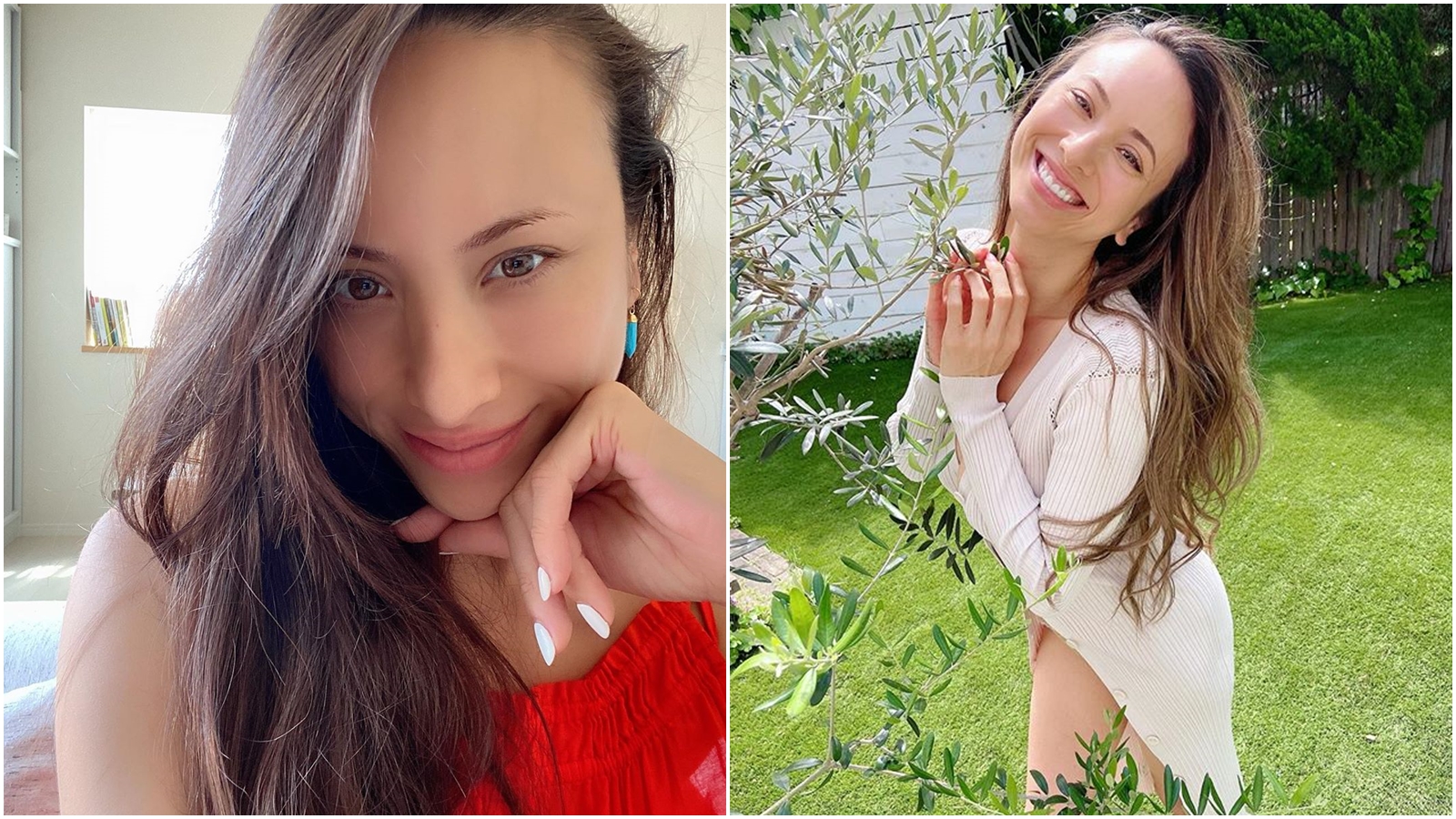 混血辣模道端安吉麗卡形象重挫後，以大尺度全裸寫真重新復出。（翻攝自道端安吉麗卡IG）