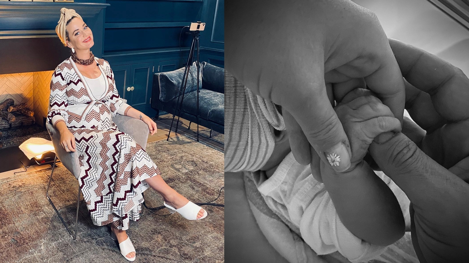 歌手凱蒂佩芮生了！與未婚夫奧蘭多布魯喜迎女娃。（翻攝自Katy Perry臉書／UNICEF推特）