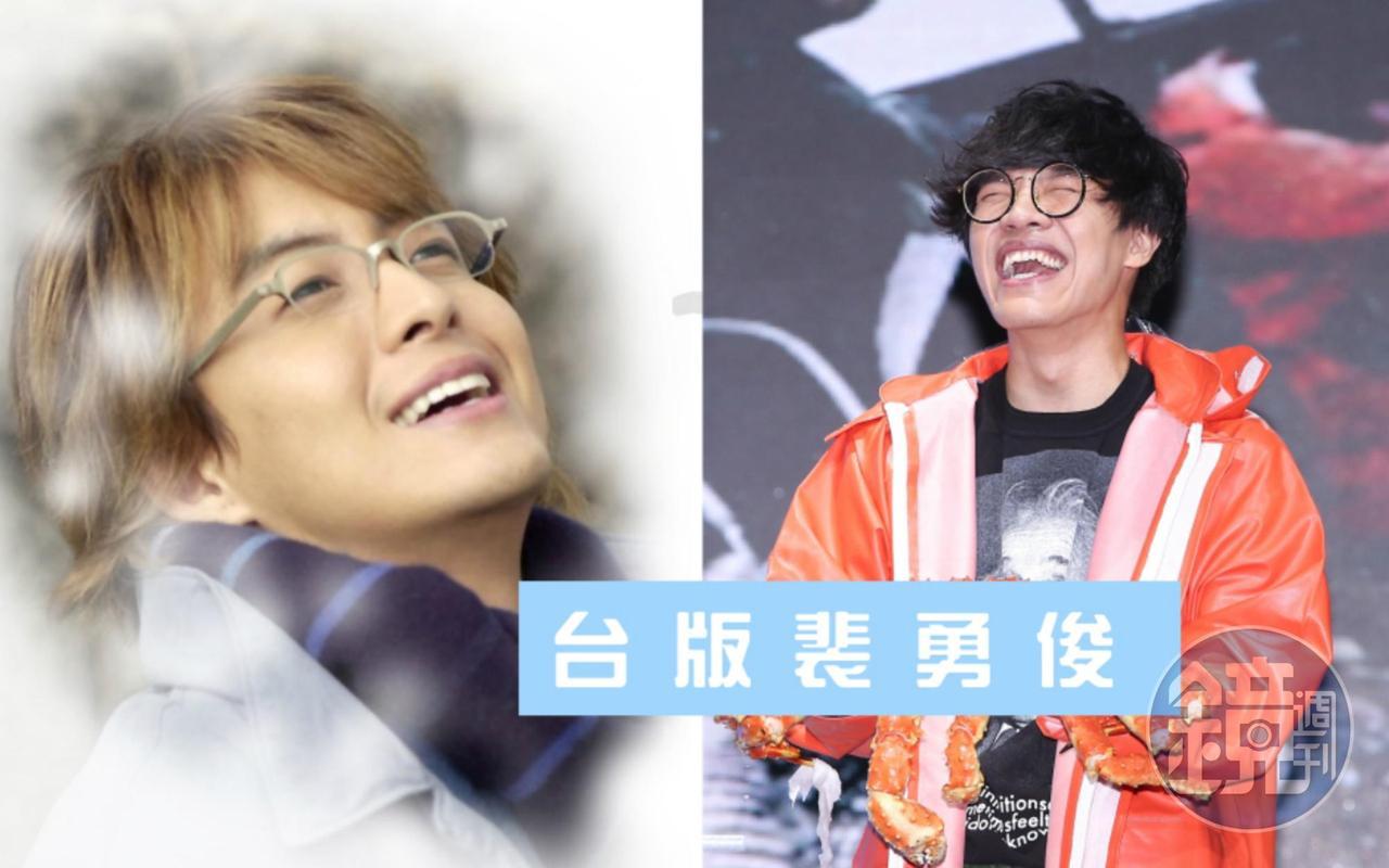 「盧廣仲可愛嗎? 算醜嗎?」批踢踢實業坊的鄉民多次討論盧廣仲的外型,多年後,台大中文系教授蔡璧名終於解惑。(李鍾泉攝、翻攝自八大電視)