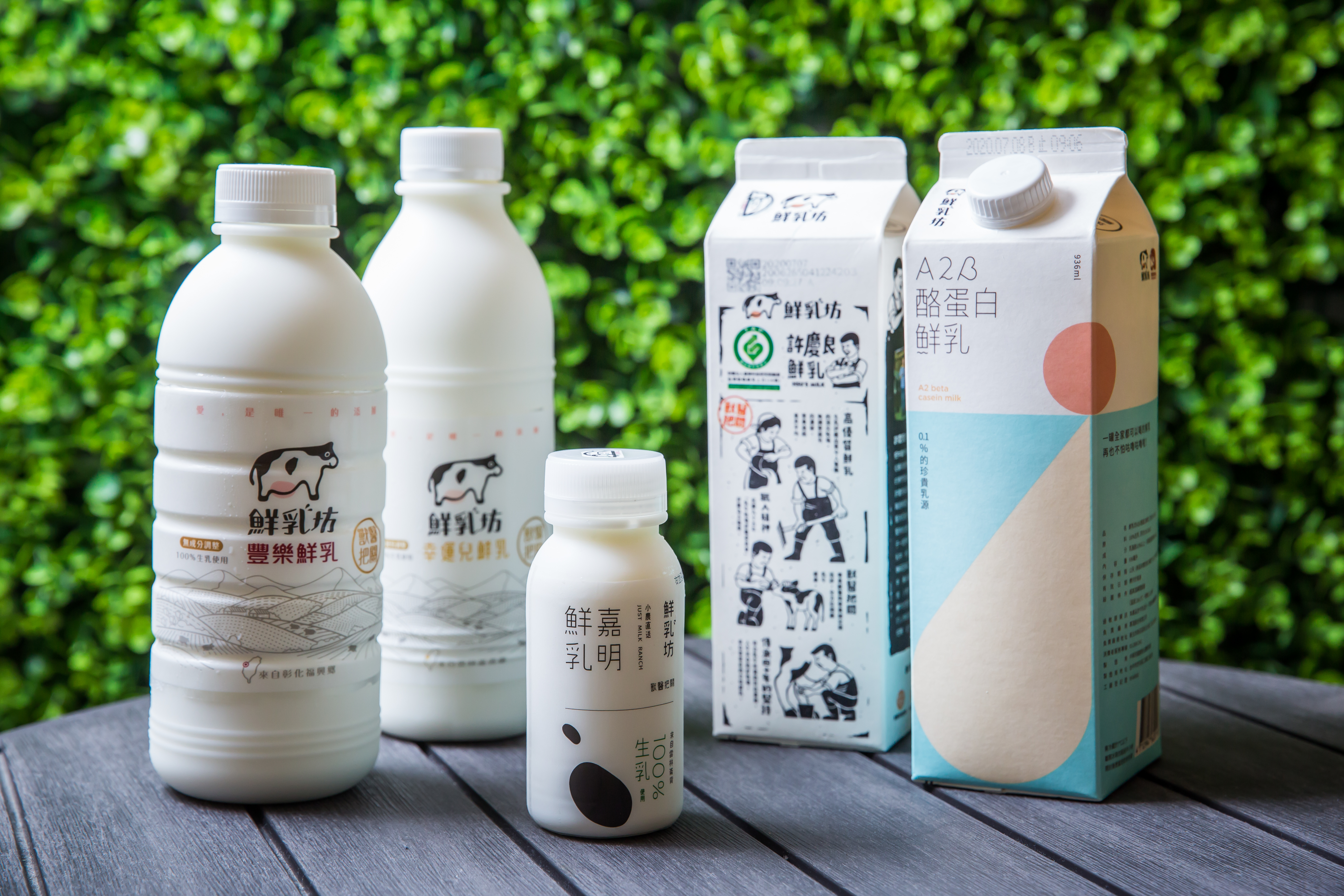 鮮乳坊合作的牧場除了豐樂，還擴及嘉明、許慶良及幸運兒，全台通路破5千個。