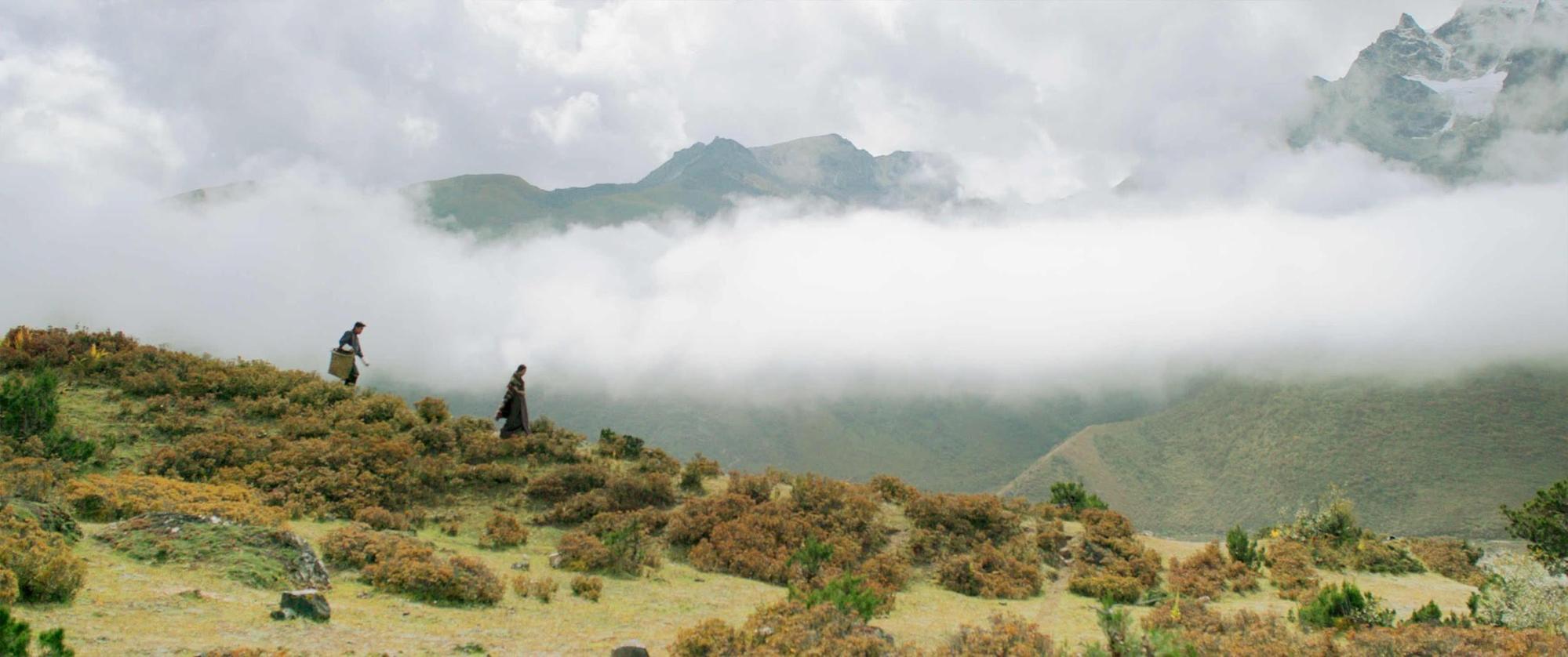 《不丹是教室》拍攝地點魯納納位處偏遠高山,不丹人視為「黑暗山谷」。(海鵬提供)