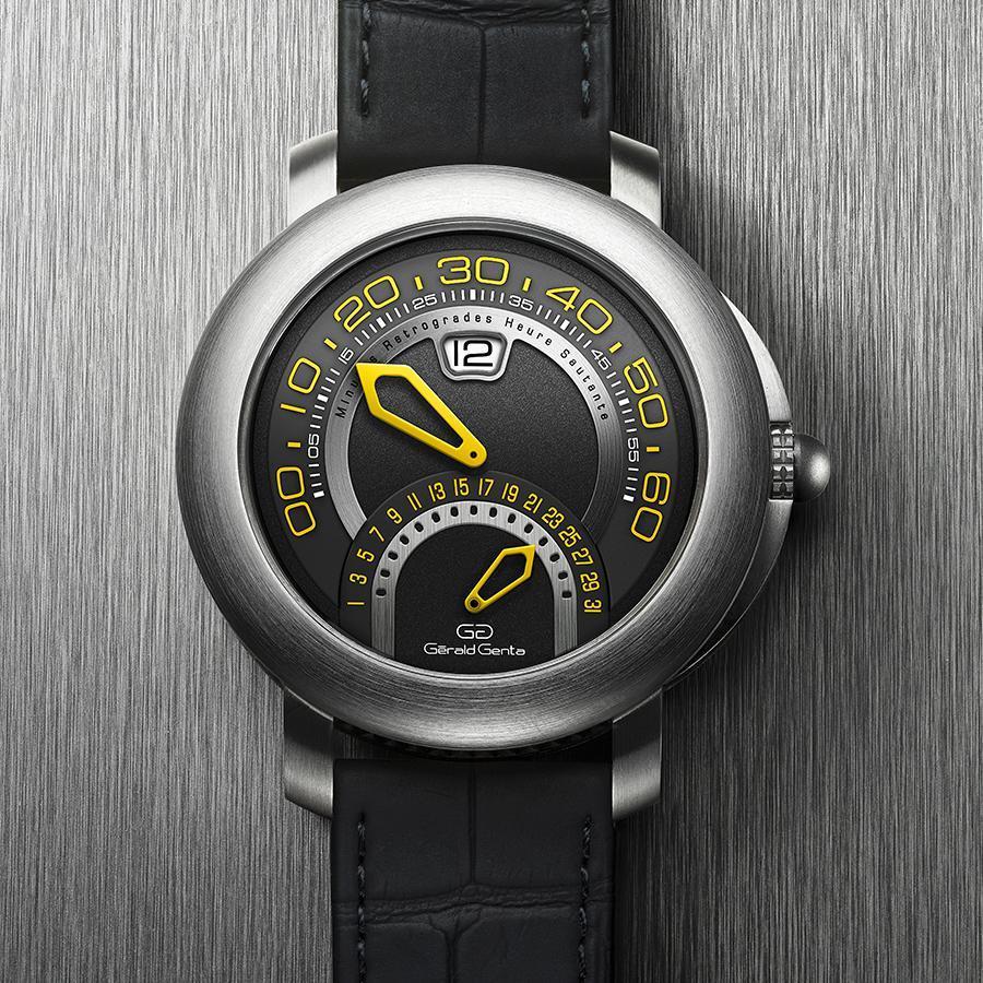 錶徑43mm、鈦金屬材質、跳時及逆跳分鐘與逆跳日期指示、BVL 300自動上鏈機芯、防水100米、價格店洽