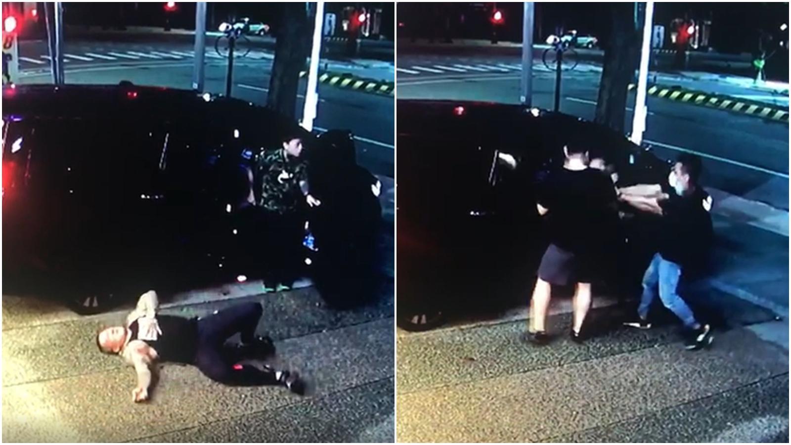 陳之漢今日凌晨步出健身房遭埋伏中槍,林口長庚醫院中午透露最新治療狀況。(翻攝自黃國昌臉書)