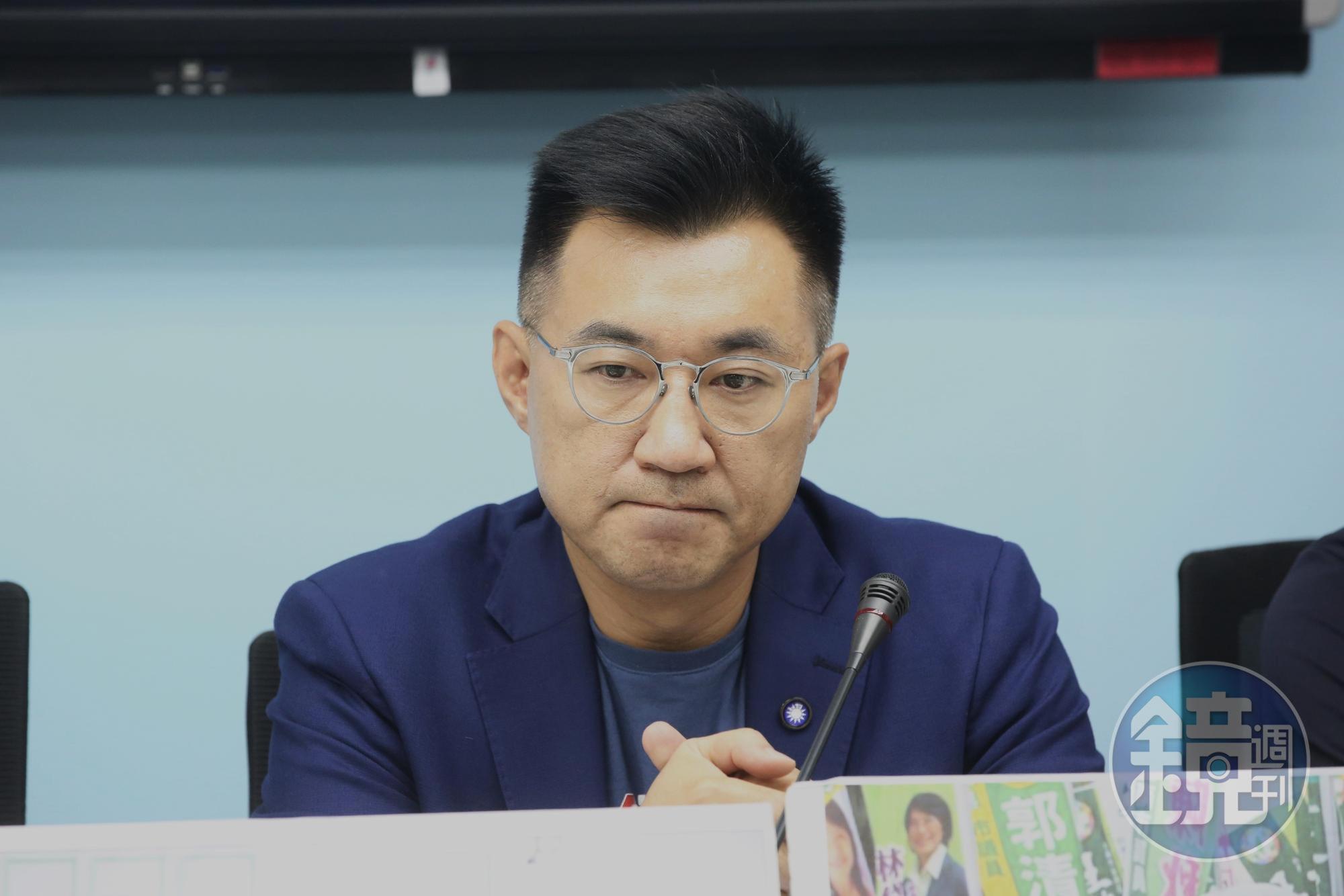 對於大法官釋憲黨產條例與黨產會合憲,國民黨主席江啟臣表示不意外。