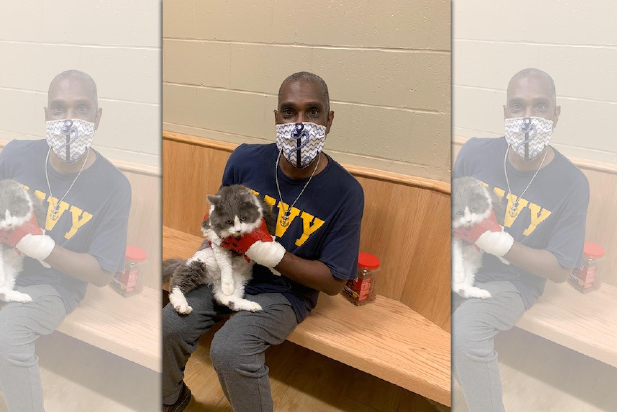 貓貓在收容所和主人破鏡重圓，故事感動萬名網友。（翻攝自臉書Bangor Humane Society）