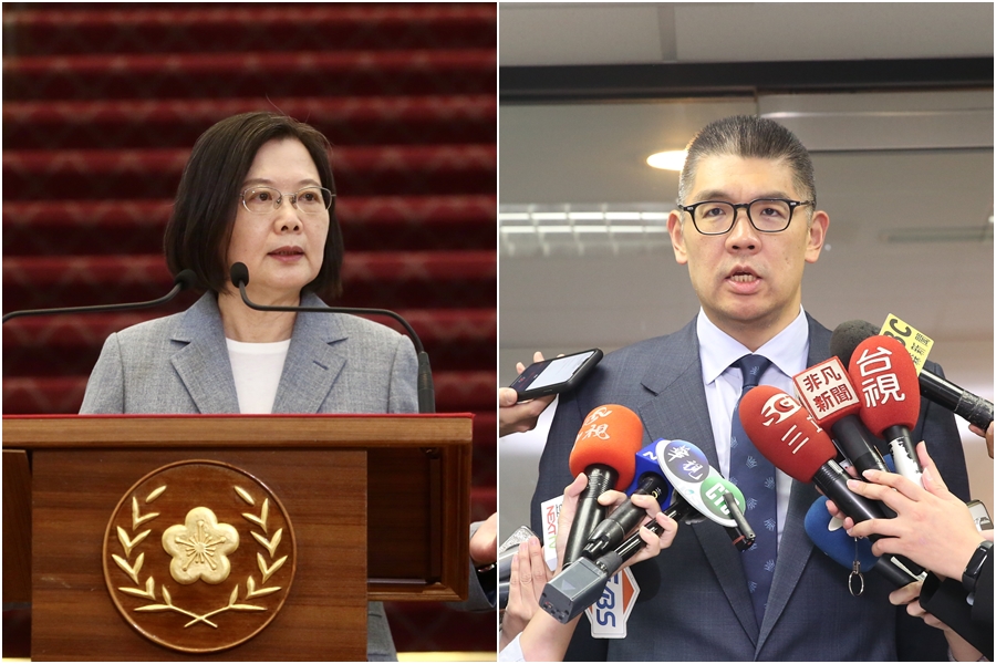 總統蔡英文今（28日）宣布將放寬美豬、美牛進口，連勝文則在臉書直言「美豬實在不好吃」。（資料照）