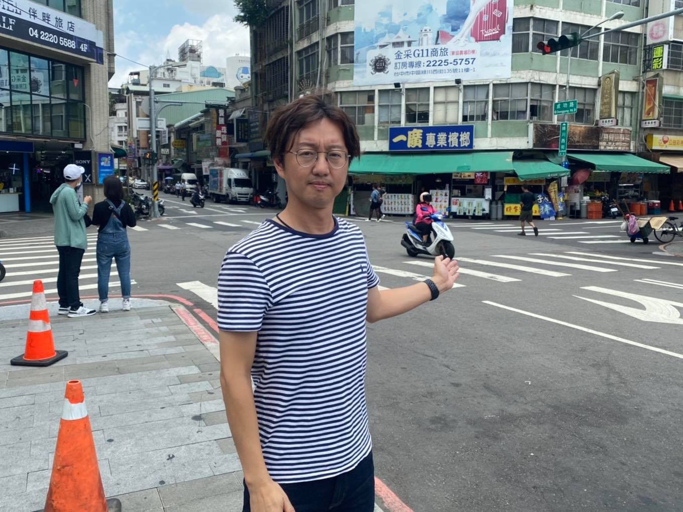 江肇國議員批中區死傷車禍第一，引發交局、警局互嗆。（翻攝臉書）