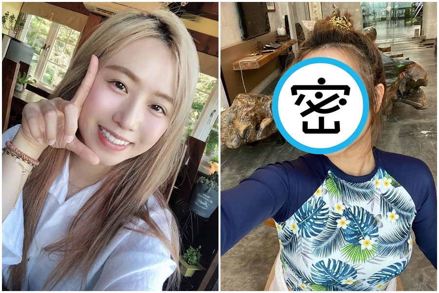 茵聲因木星一句話關美肌自拍，羞喊「很蠟黃」。（翻攝自茵聲IG）