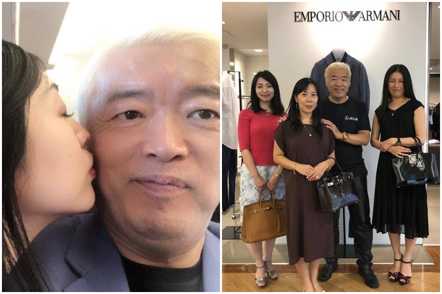 藤田隆志有3個辣妻，還欲求不滿私會8情人，並把心路歷程出書。（翻攝自藤田隆志臉書）