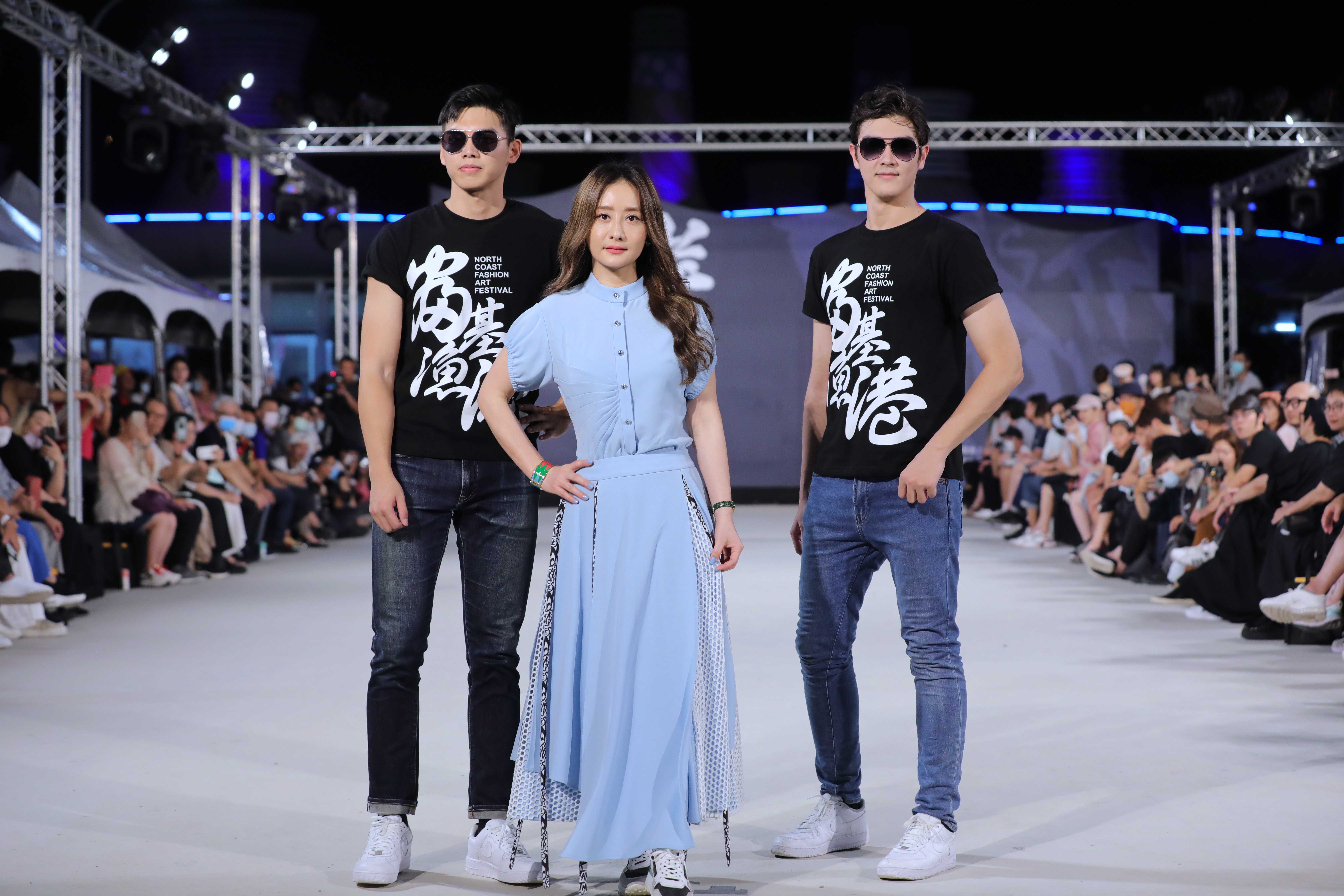 陳德容為「2020北海岸時尚藝術季」出席活動。(伊林娛樂提供)