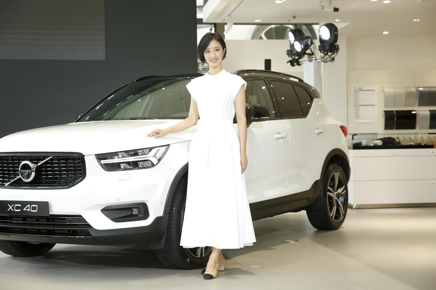 桂綸鎂與金馬導演黃信堯合作Volvo XC40形象廣告《讓世界搭上我的節奏》，在記者會上，公布首批訂單完售。