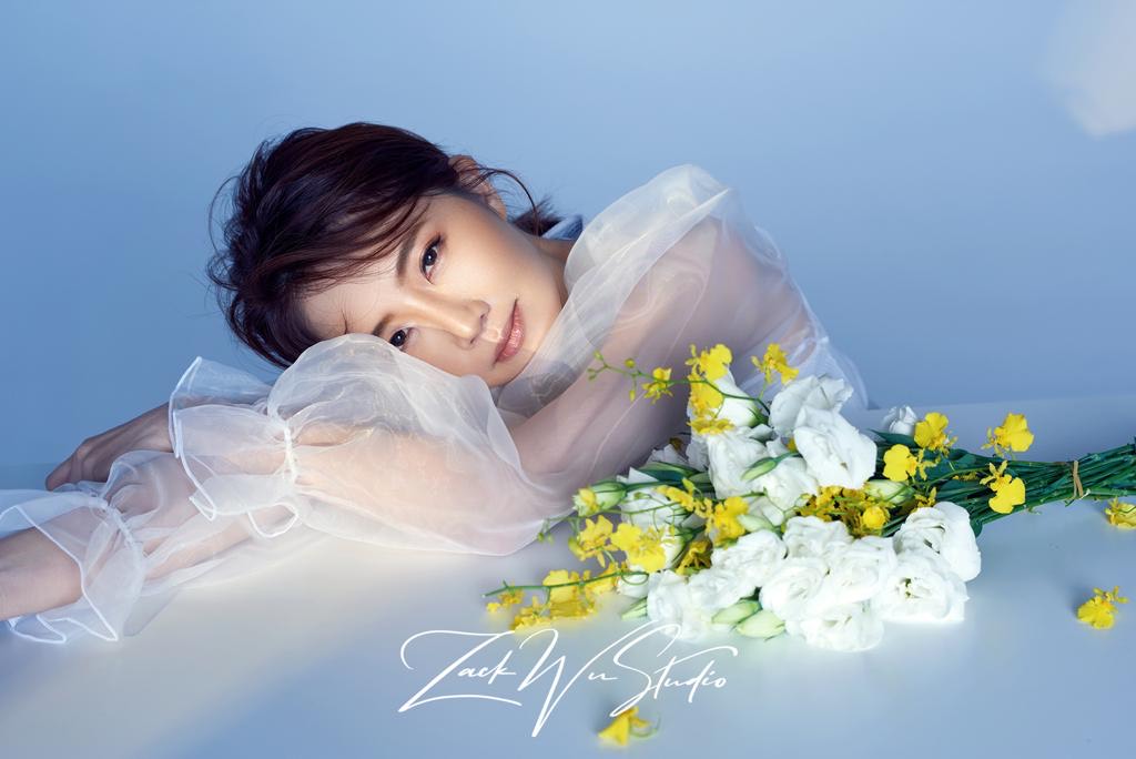 近期復出的謝忻將在Up直播上與網友面對面，讓網友超期待。（up直播提供）