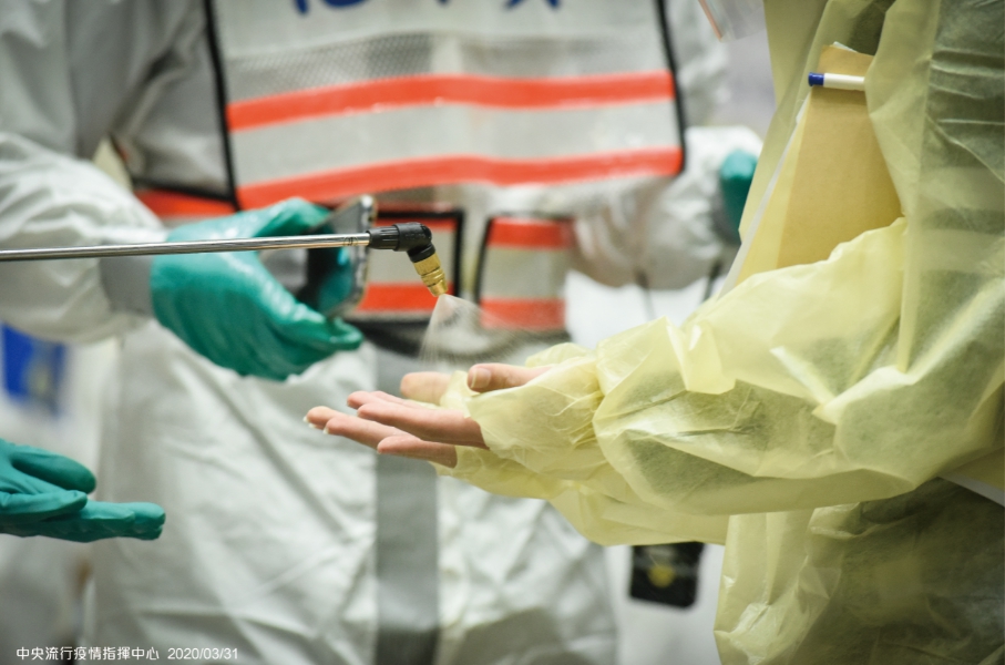 法國武漢肺炎（亦稱新冠肺炎，COVID-19）疫情持續延燒。示意圖。 （中央流行疫情指揮中心提供）