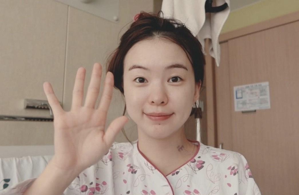 在南韓擁高人氣的內衣女模Ha Neul（하늘），日前在IG公布罹癌。（翻攝自Ha Neul IG）