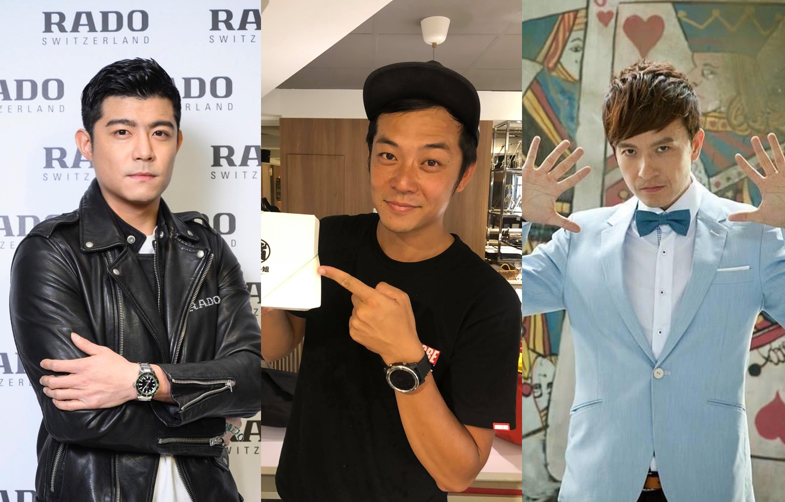 演藝圈中不少男藝人都是「倒數第二個男朋友」!分手的另一半往往都很快步入禮堂。(翻攝自姚元浩、王柏傑、小鐘臉書)