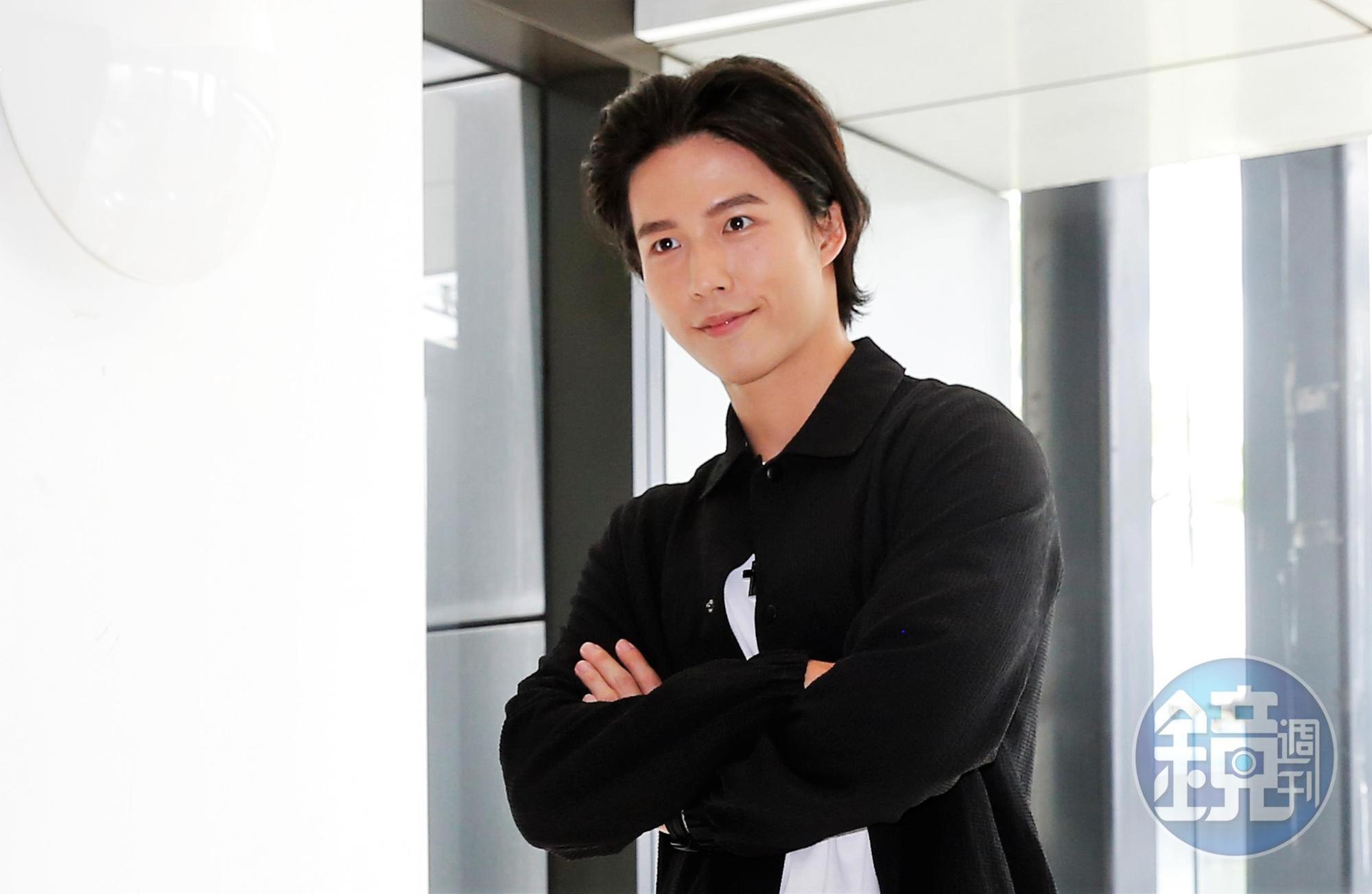 林禹返台首檔戲就加盟《戲說台灣》,這也是他首次參演台語戲劇。