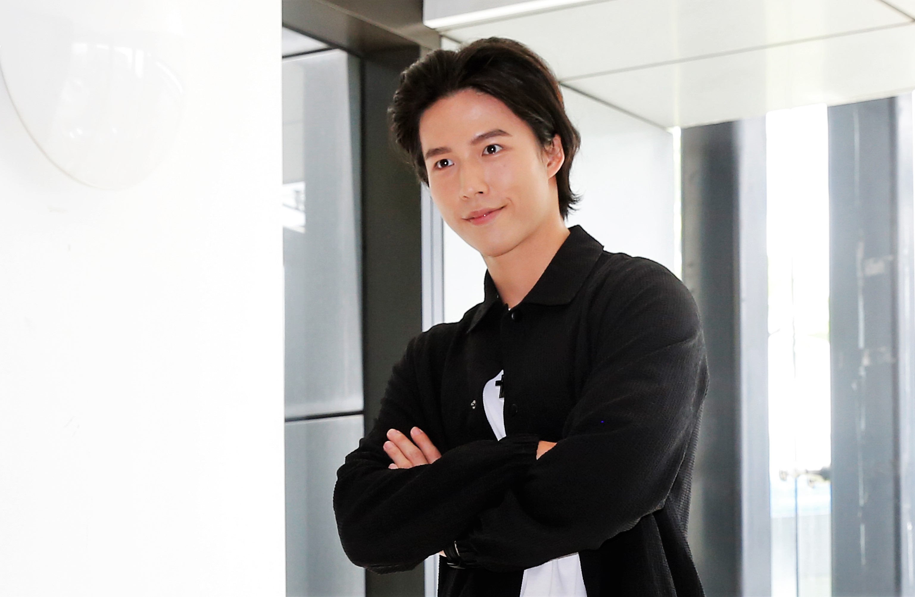 林禹返台首檔戲就加盟《戲說台灣》，這也是他首次參演台語戲劇。