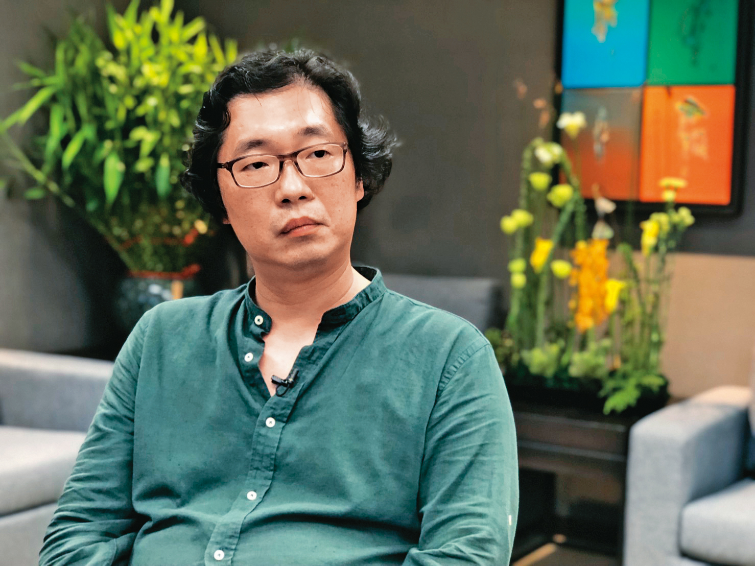 律師翁偉倫(圖)在槍擊案發生前2週,曾在事務所接受槍手劉丞浩諮詢。