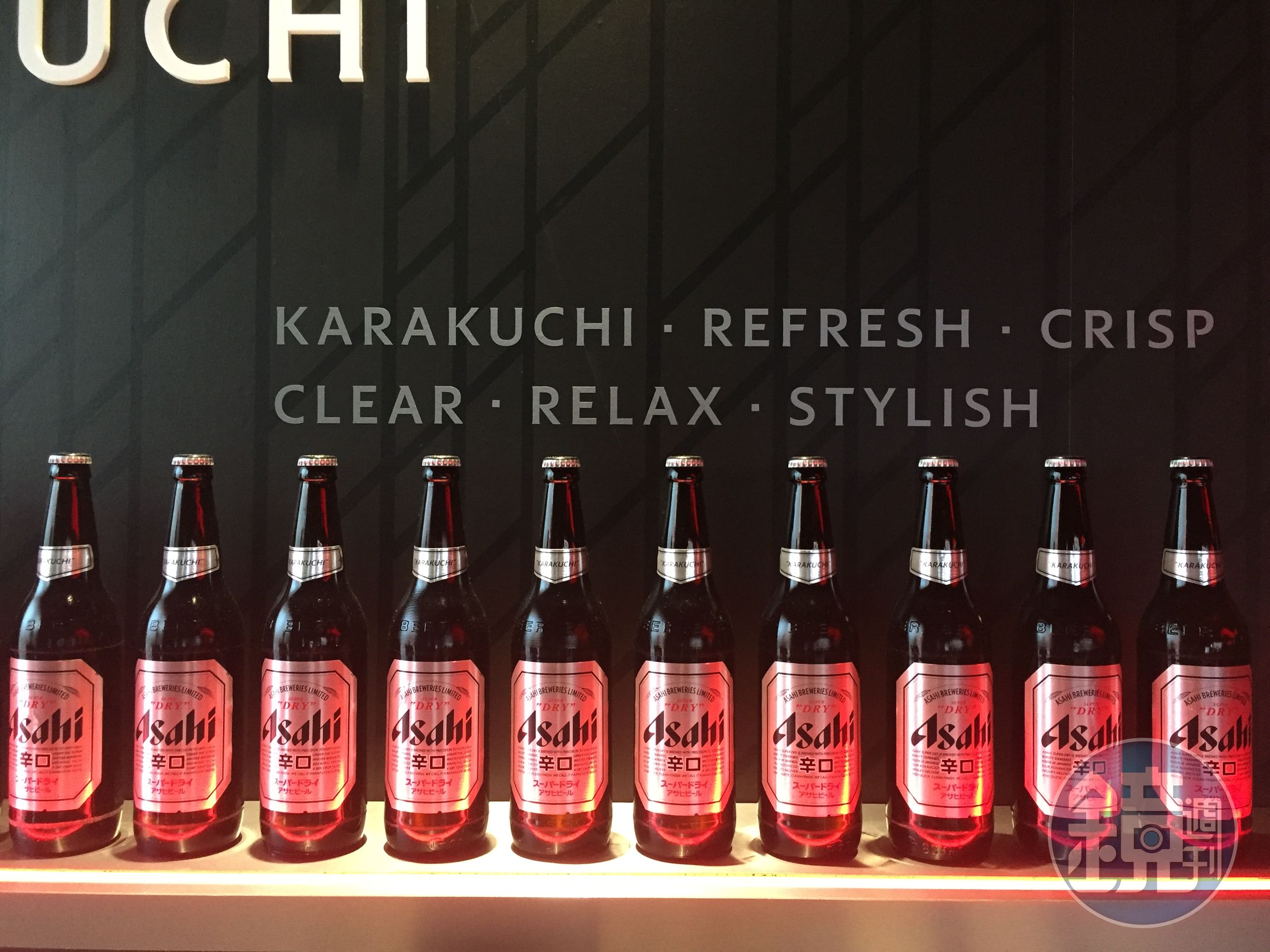 Asahi SUPER DRY換新包裝，主打不甜膩、清爽乾淨的「辛口」。
