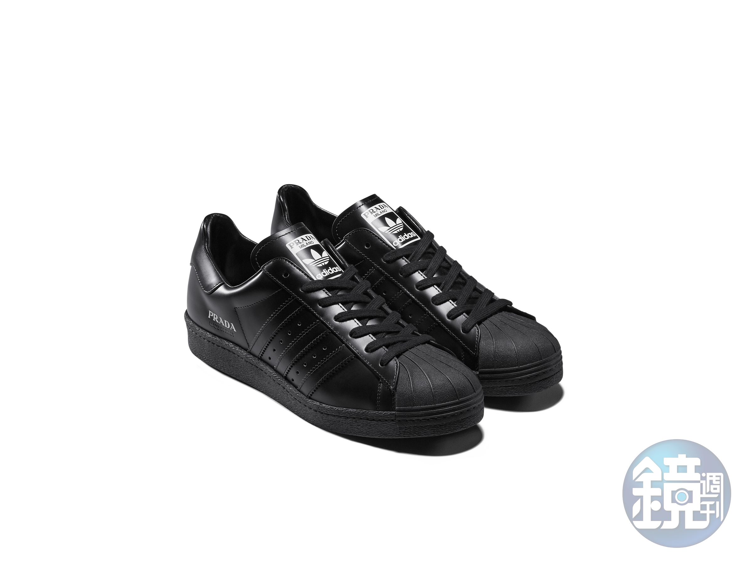 PRADA Superstar黑色款。NT$15,500。（PRADA提供）