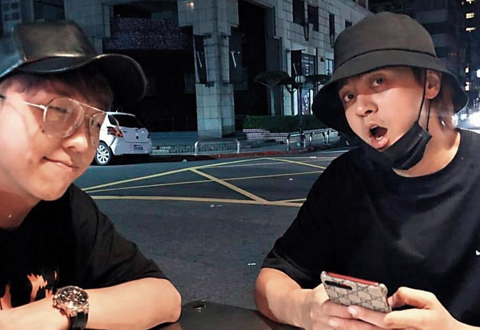 大根（左）與羅志祥曾經一起到處玩，如今已經少碰面。（翻攝羅志祥IG）