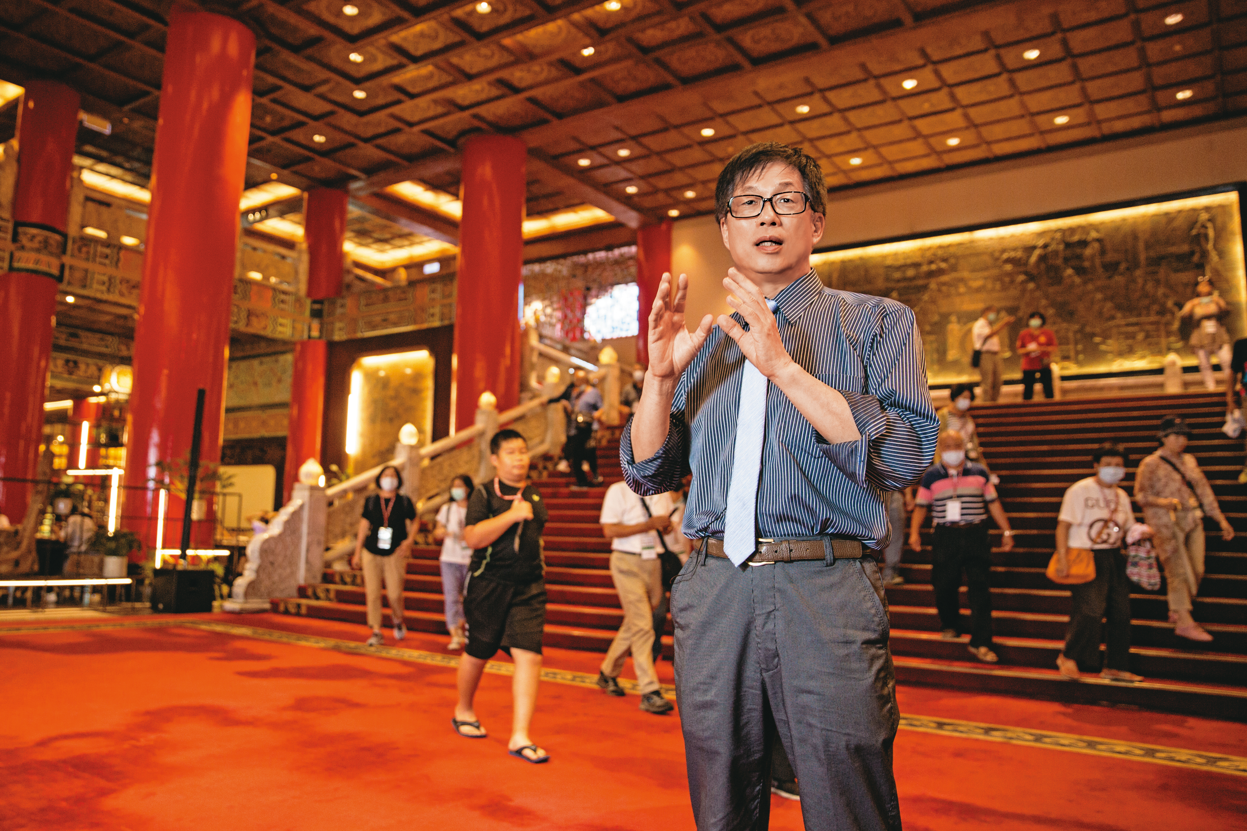 林育生接掌圓山飯店第一年，就交出25年來首度虧轉盈的亮眼成績。