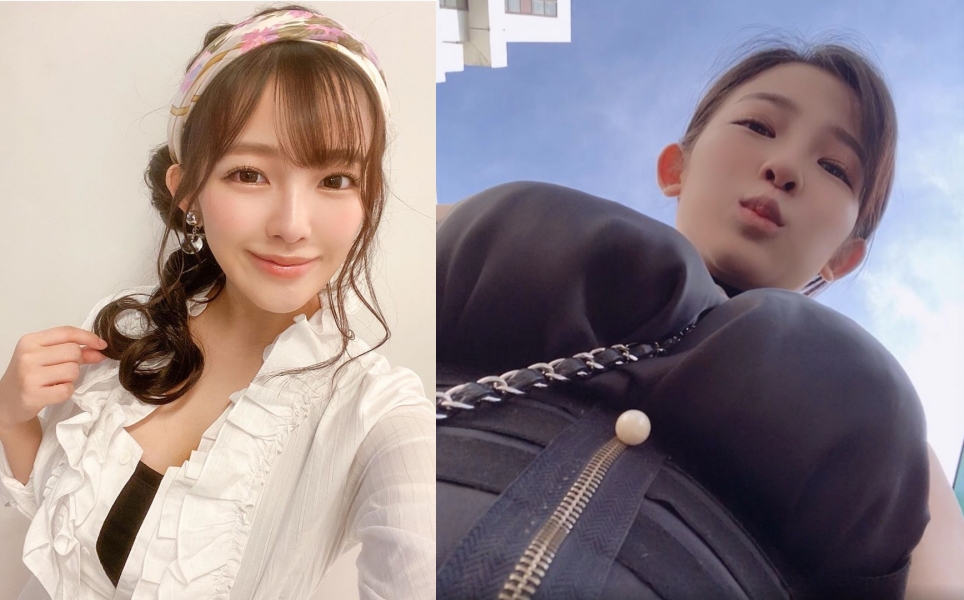 日本寫真女星天木純上圍驚人，讓人難以移開目光。（翻攝天木純IG）