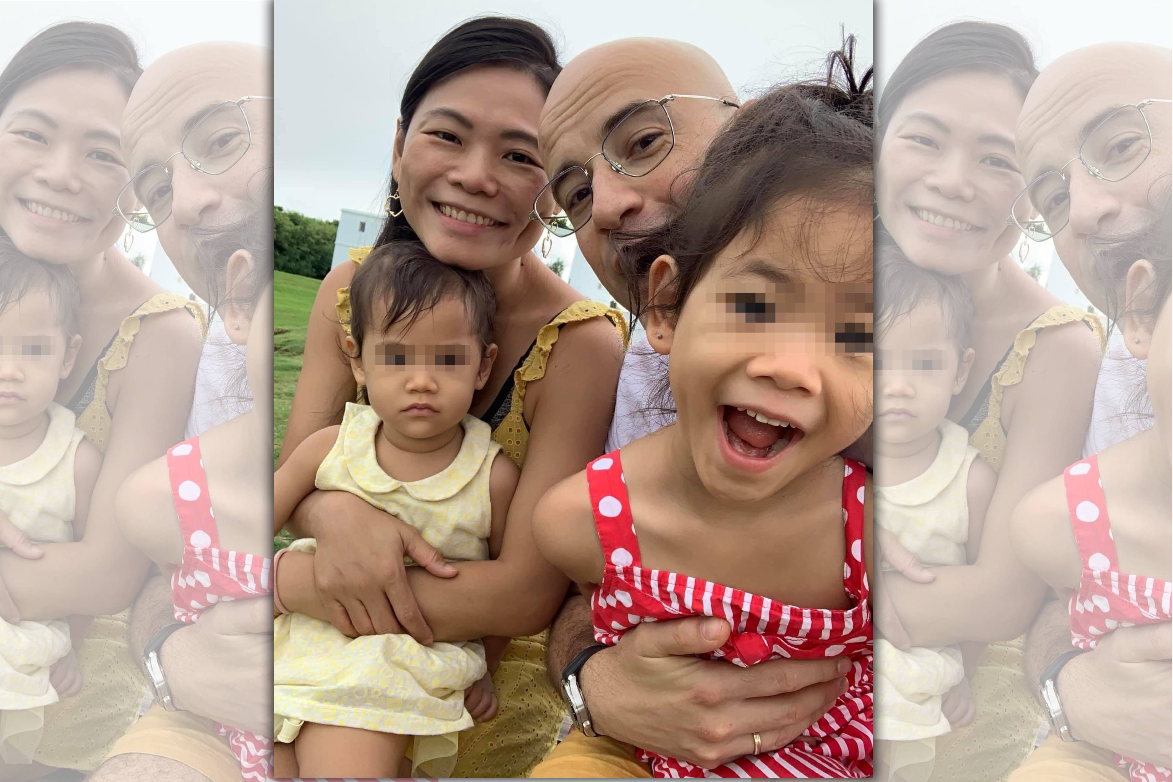 吳鳳一家四口相當幸福，對於旁人慫恿他再生一個兒子相當不以為然。（圖/翻攝自吳鳳臉書）