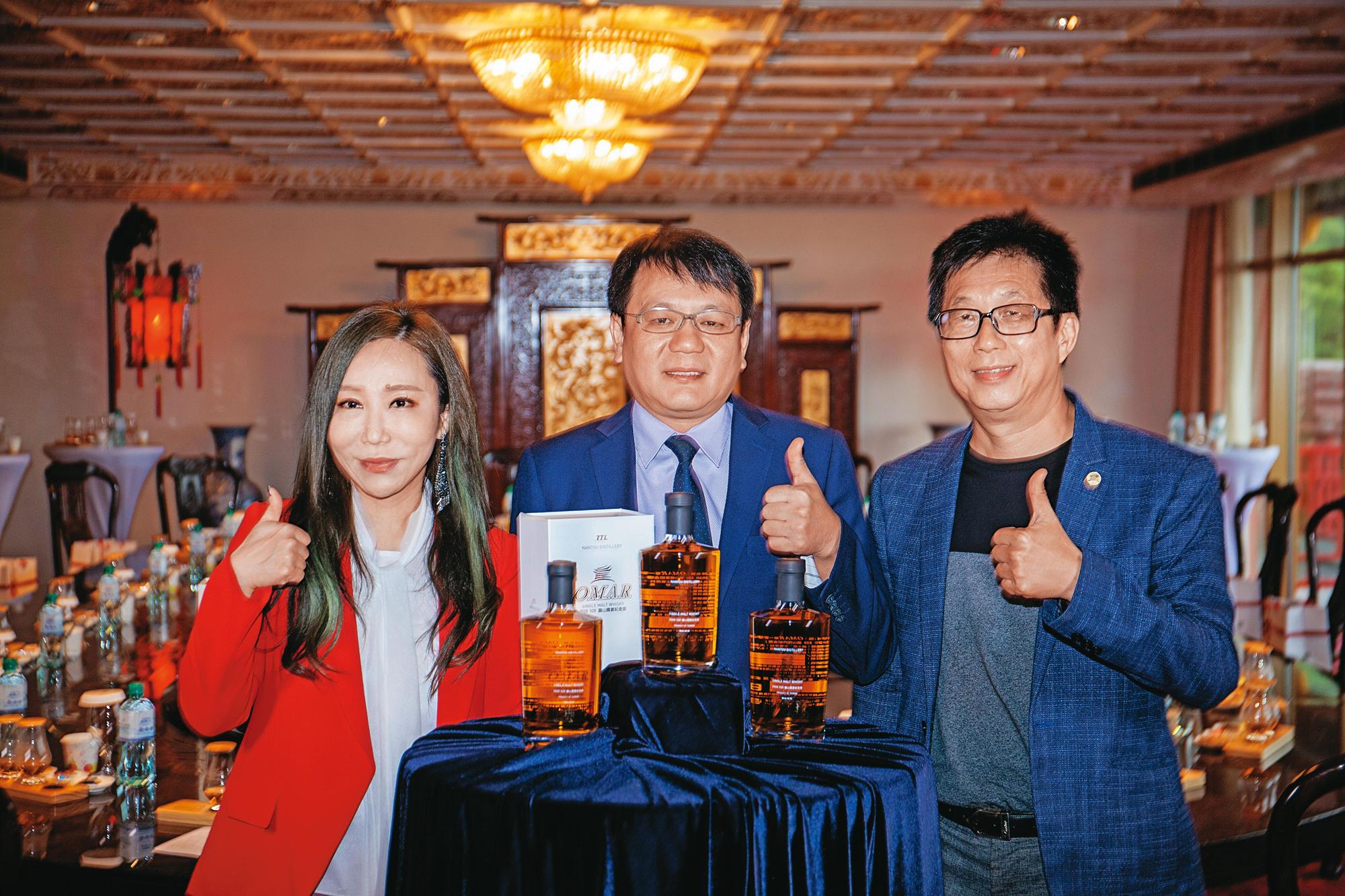 圓山飯店推出首支「圓山品牌」的威士忌國宴酒,成功打響知名度。(圓山大飯店提供)