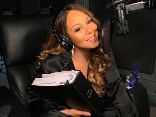 瑪麗亞凱莉想起10多年前在《艾倫秀》訪問，被逼問懷孕時，覺得很不開心。（翻攝自Mariah Carey官方Instagram）