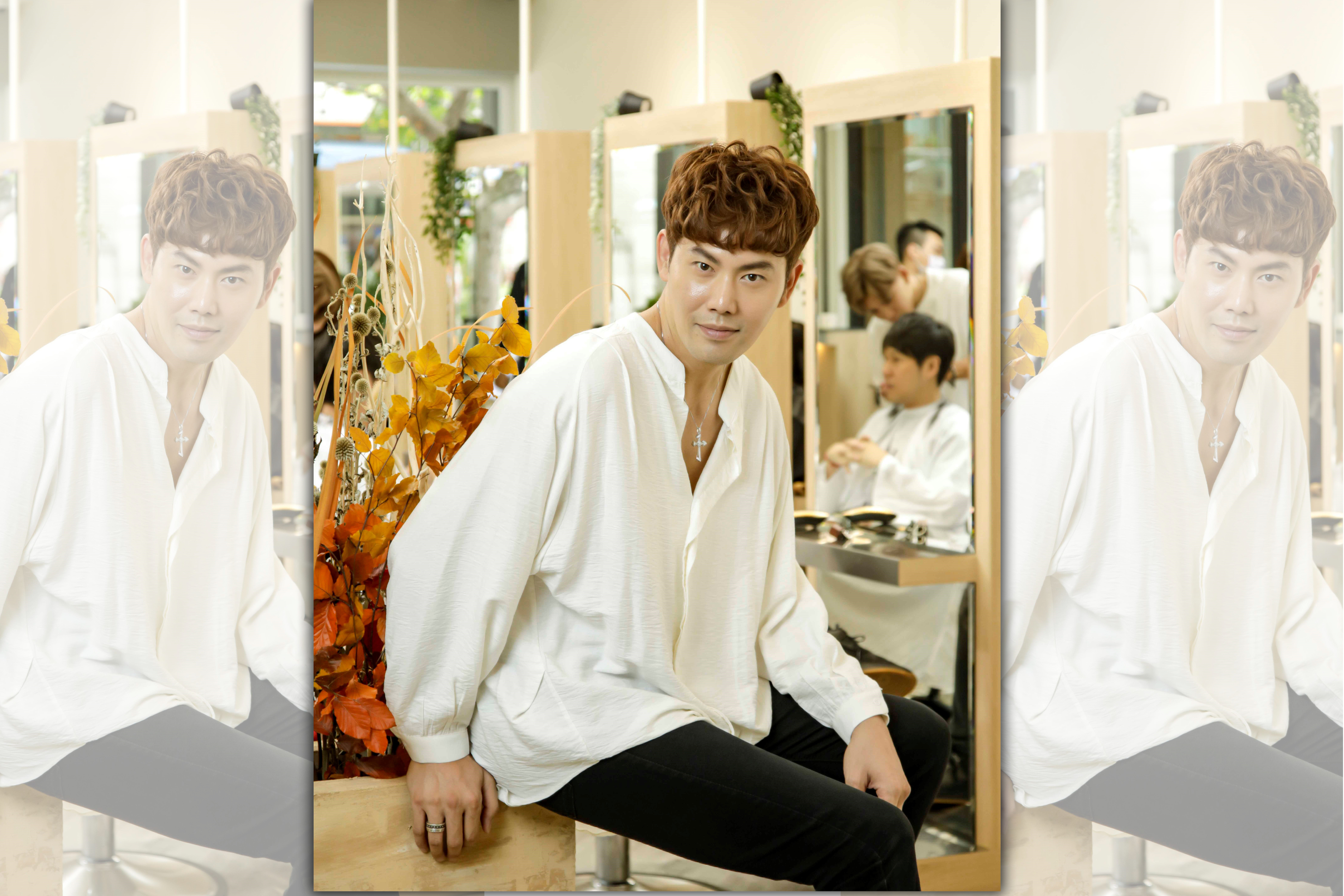 余秉諺在《炮仔聲》殺青後，找來朋友合夥開髮廊。（圖／三立提供）