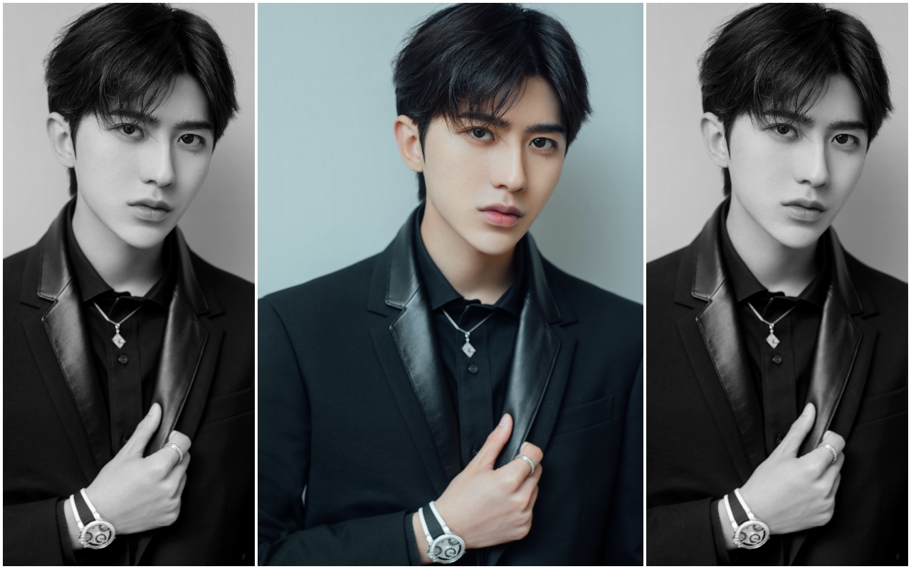 蔡徐坤受邀在北京國際電影節上獻唱，全身Harry Winston行頭高達239萬元。（海瑞溫斯頓提供）