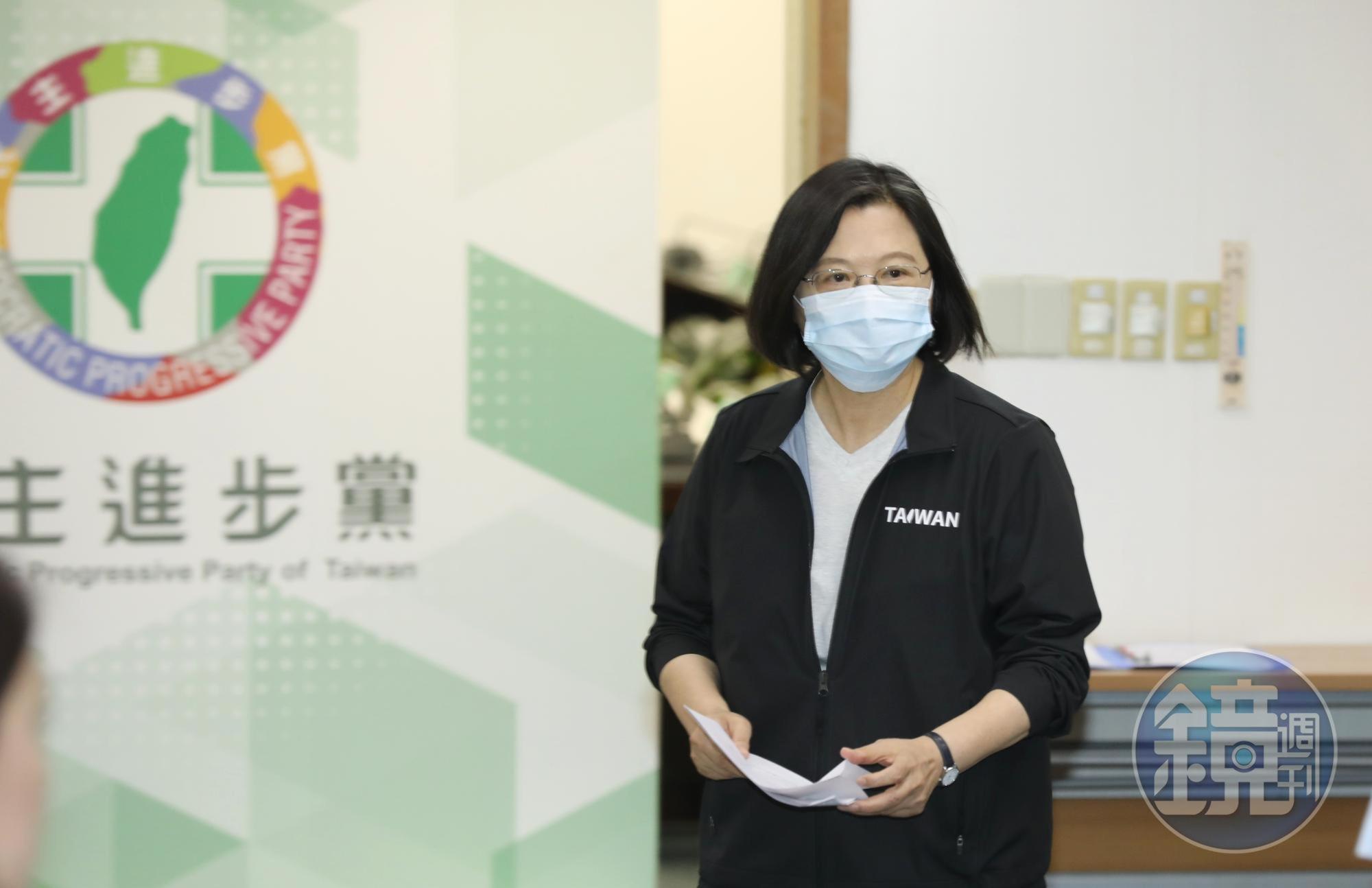 總統蔡英文今接受媒體訪問。
