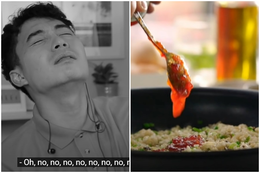 英國名廚奧立佛的炒飯教學，讓羅傑叔叔再度崩潰。（翻攝自mrnigelng YouTube頻道）