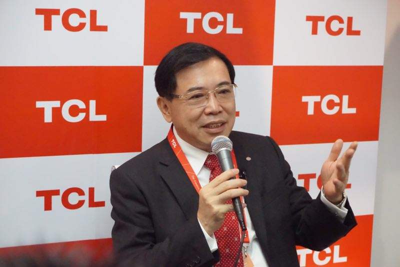 TCL集團董事長張東生為誤賣公司股票致歉，表示將負起責任。（翻攝微博）