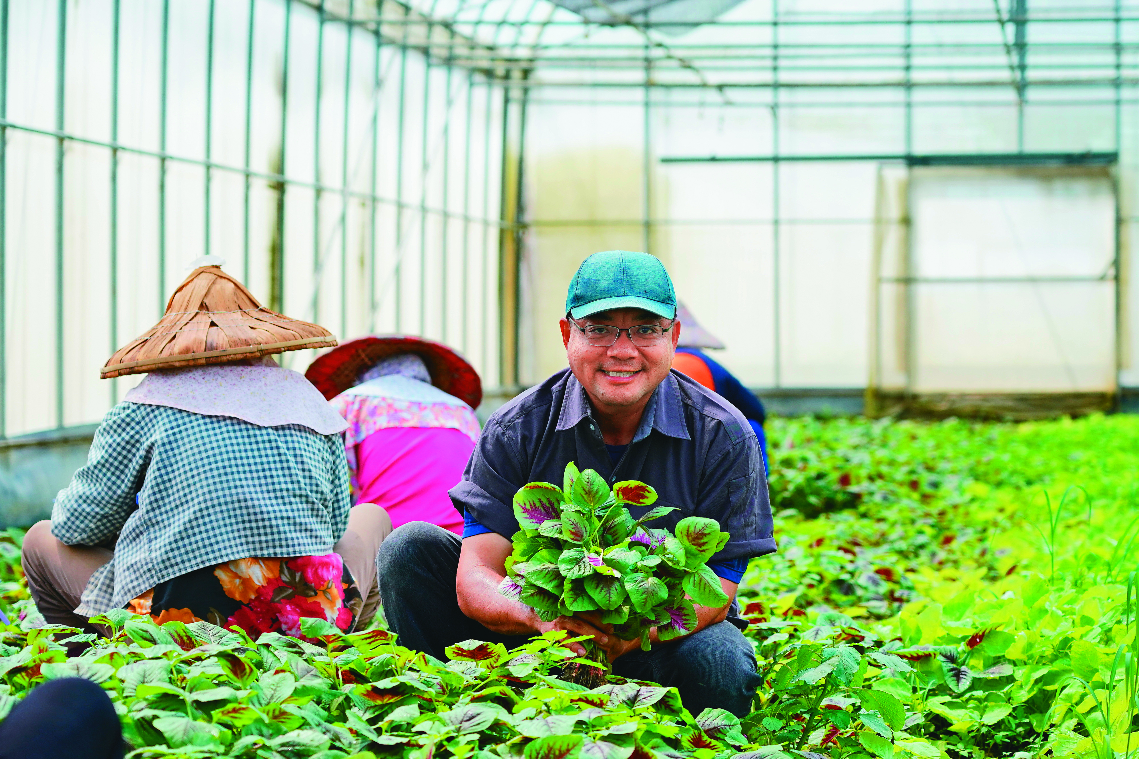 李惟裕曾因農藥遭受健康危機，有過切身之痛更下定決心朝向有機經營。