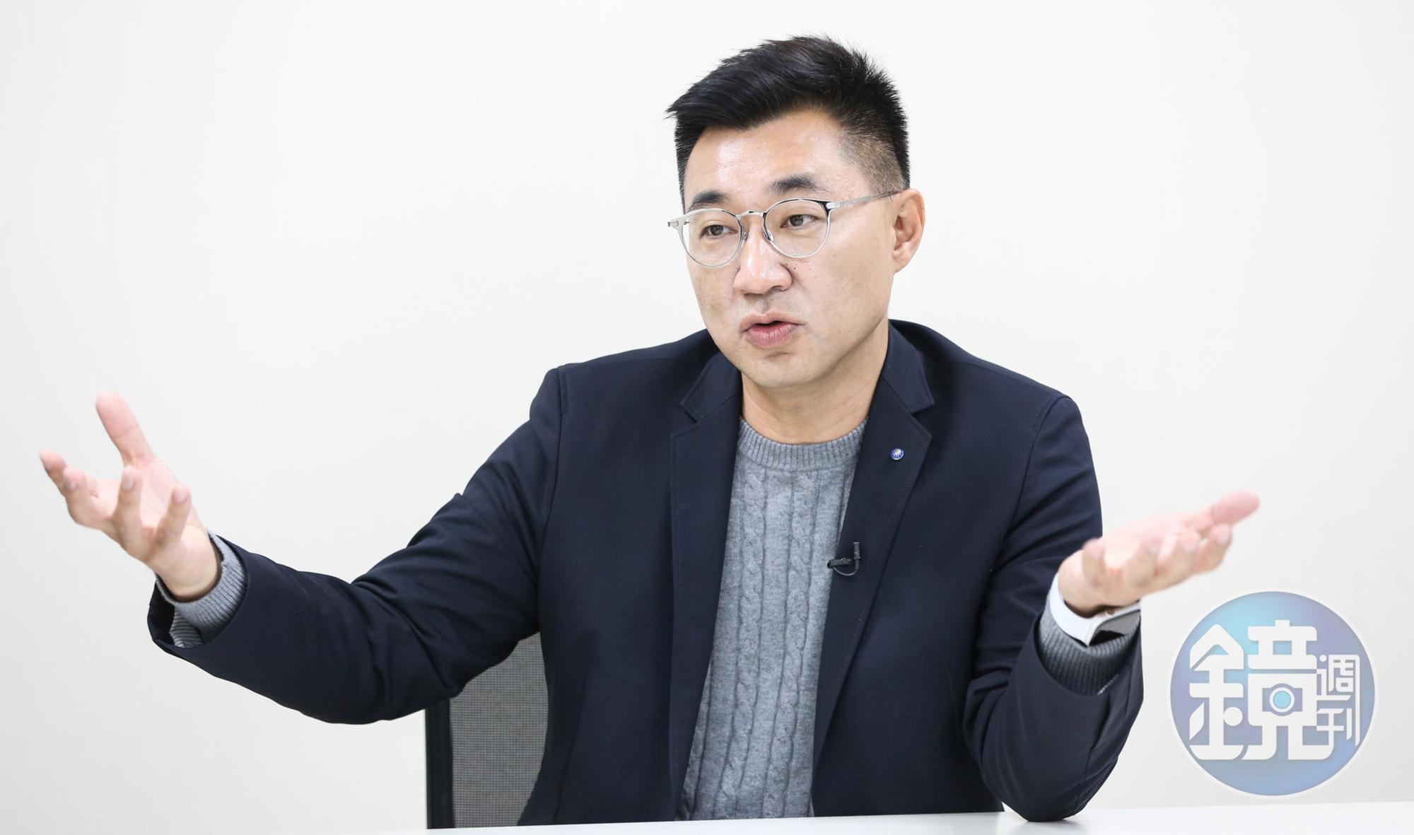 國民黨江啟臣拋出的兩岸論述,主張「基於中華民國憲法的九二共識」的前提下,推動兩岸對話發展,有逾8成黨員支持。(本刊資料照)