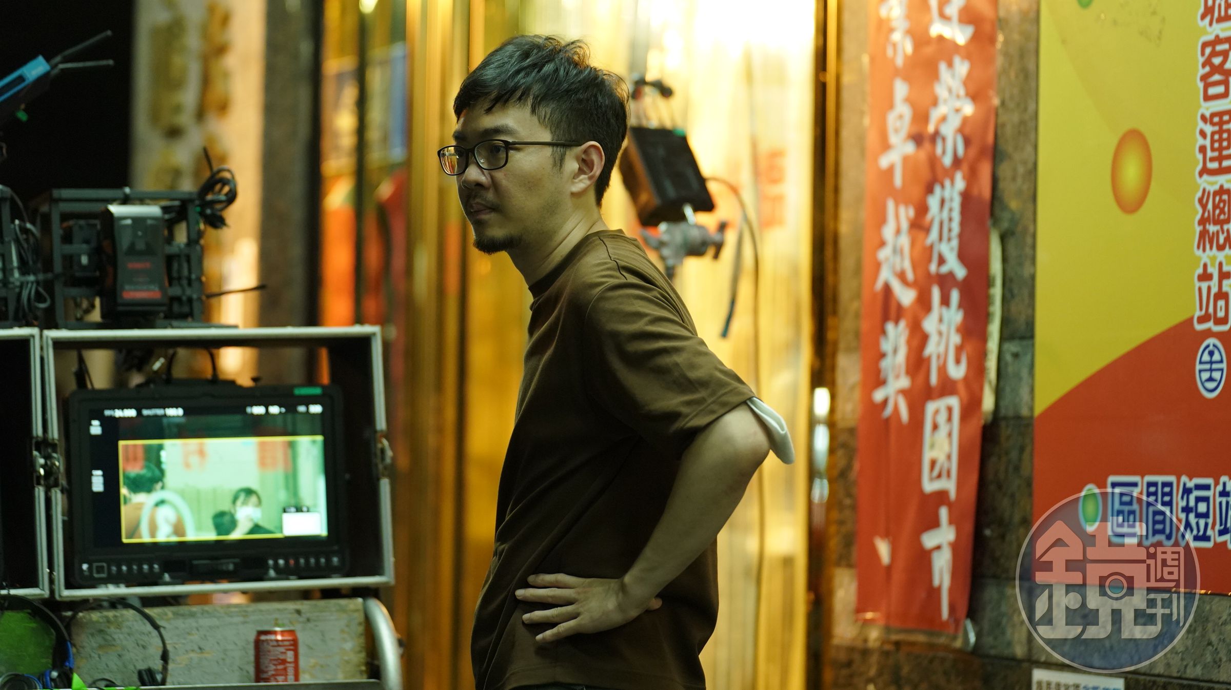 擅長懸疑驚悚片的程偉豪首次擔任監製，片型卻是愛情片。（金盞花大影業提供）