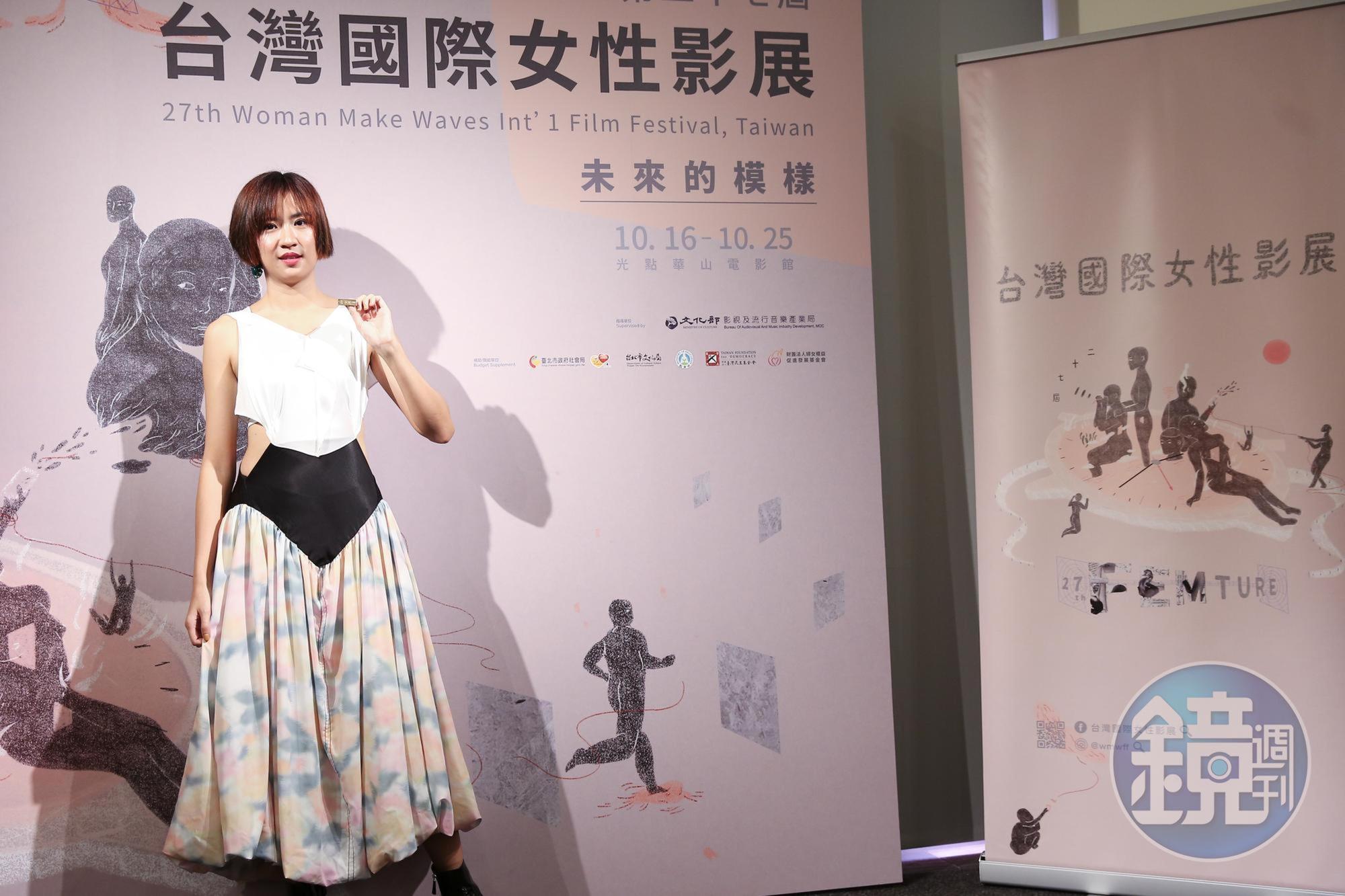 9m88入圍3項金曲獎,人氣看漲的她也擔任「台灣國際女性影展」大使。